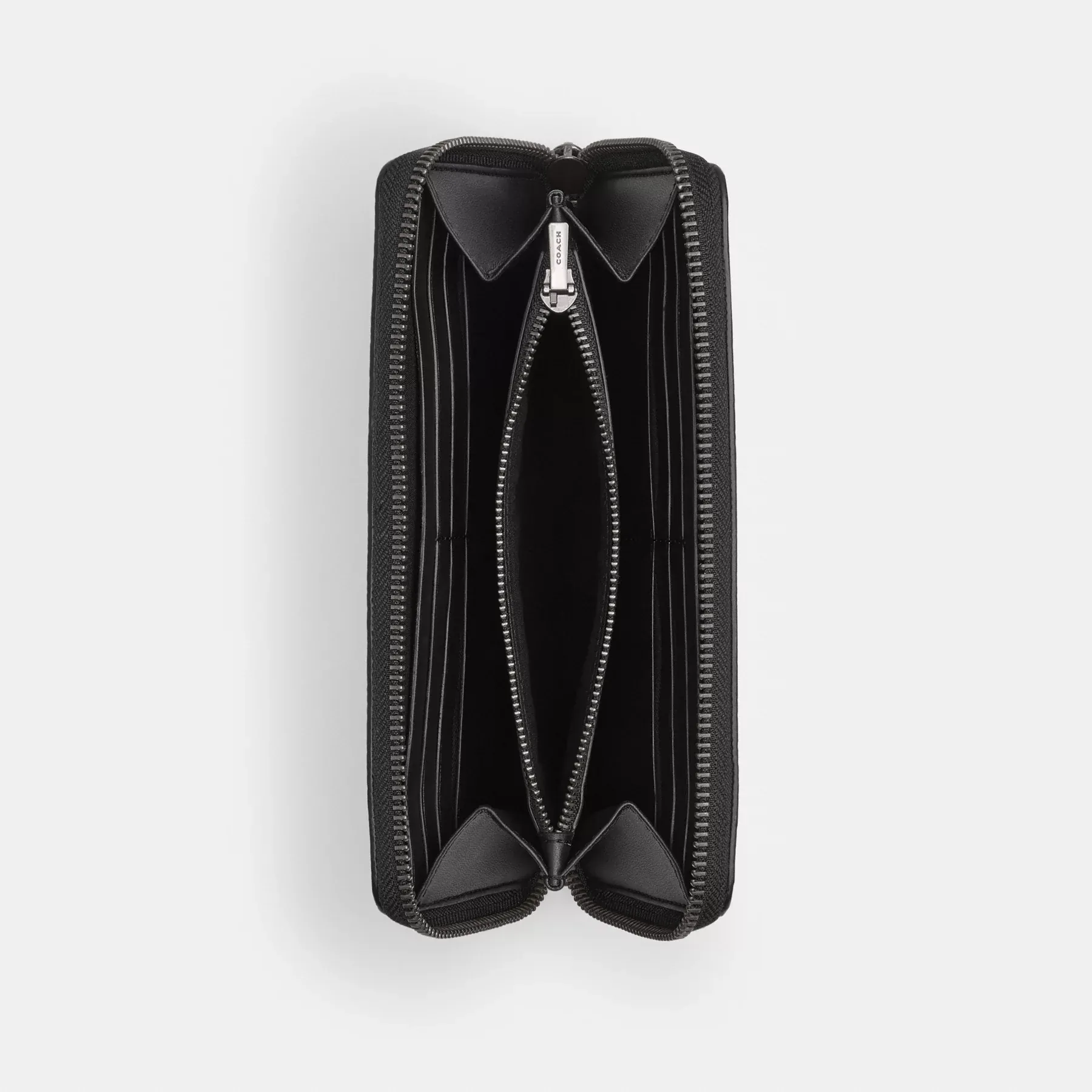 Accordion Wallet In Signature Canvas With Patches