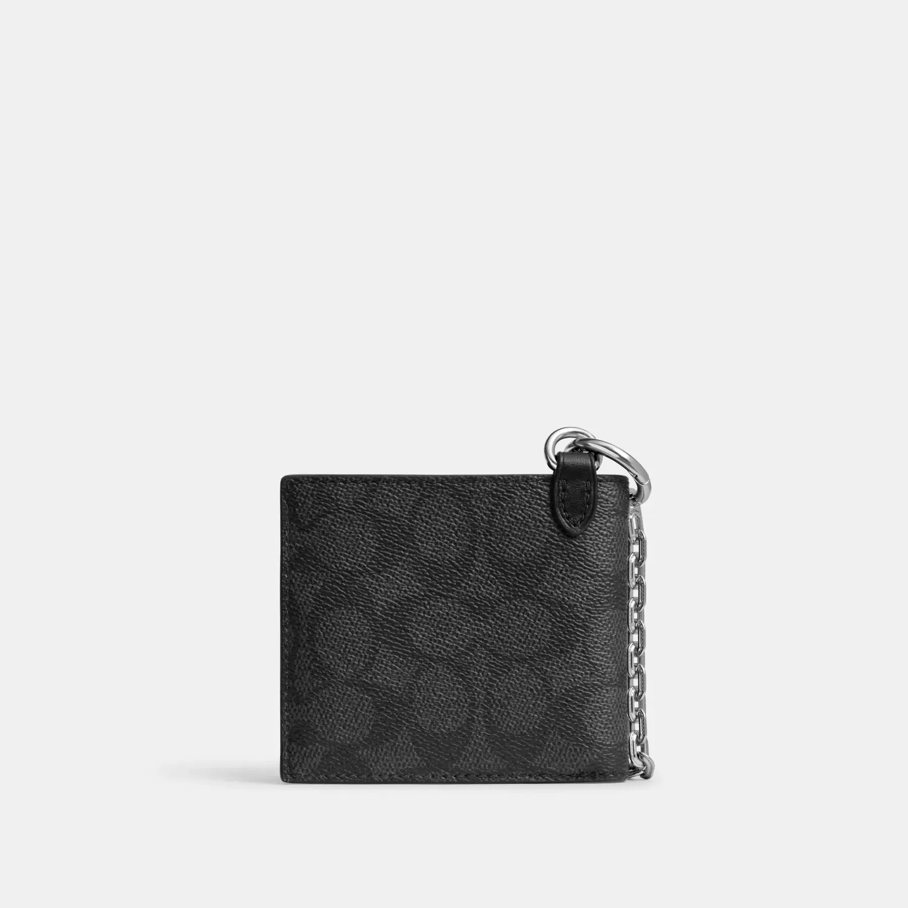 Billfold Wallet With Chain In Signature Canvas