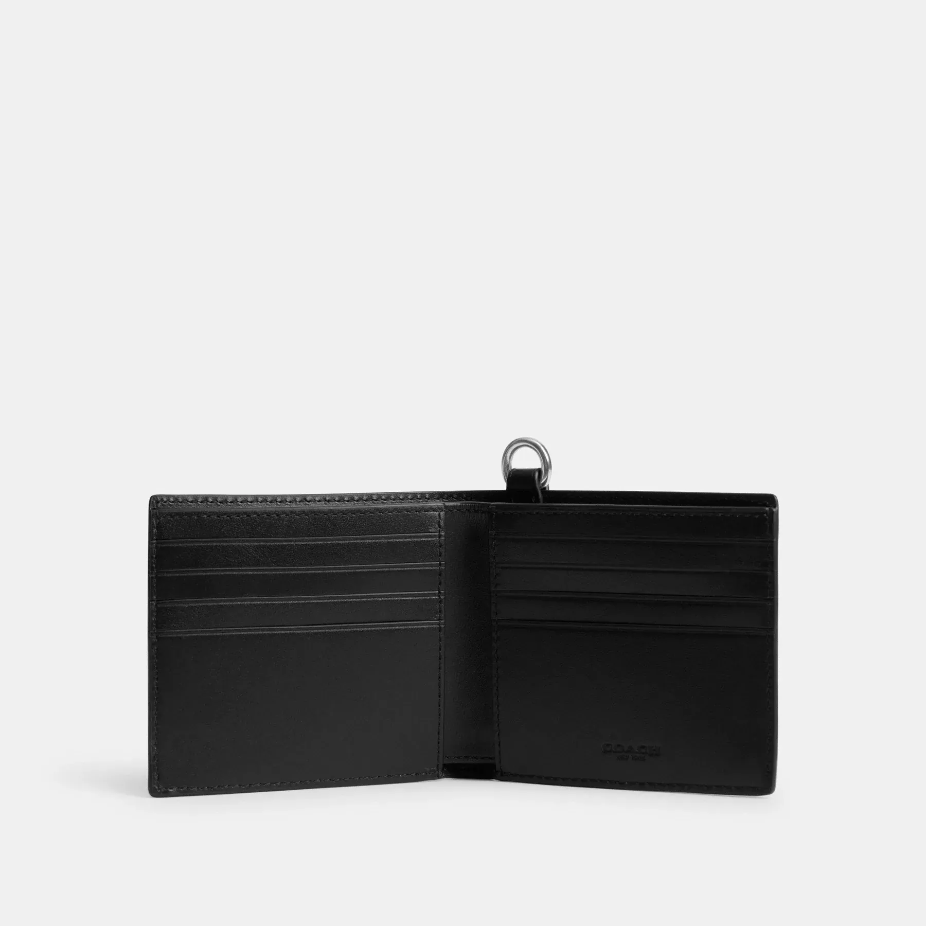 Billfold Wallet With Chain In Signature Canvas Billfold Wallet With Chain In Signature Canvas