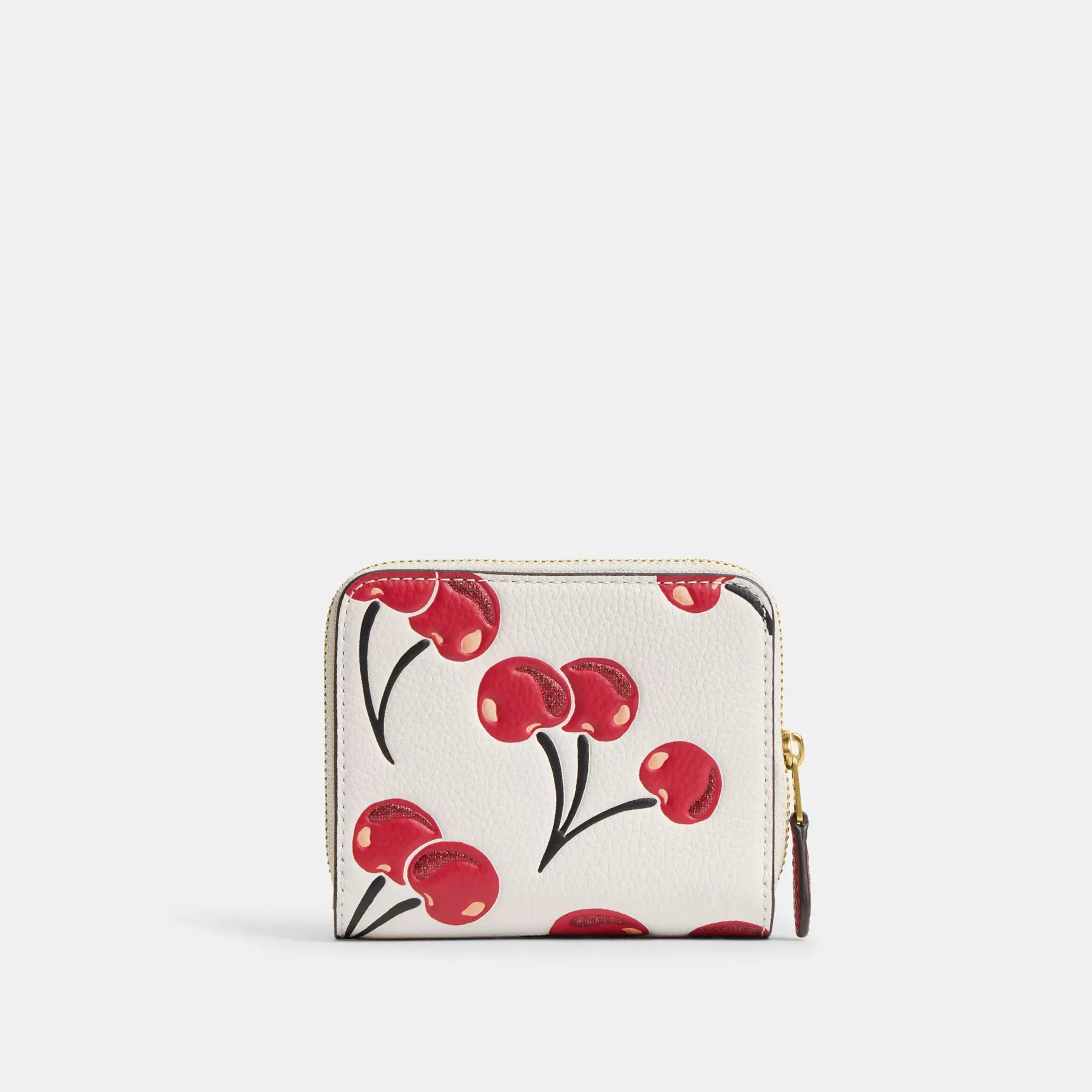 Billfold Wallet With Cherry Print
