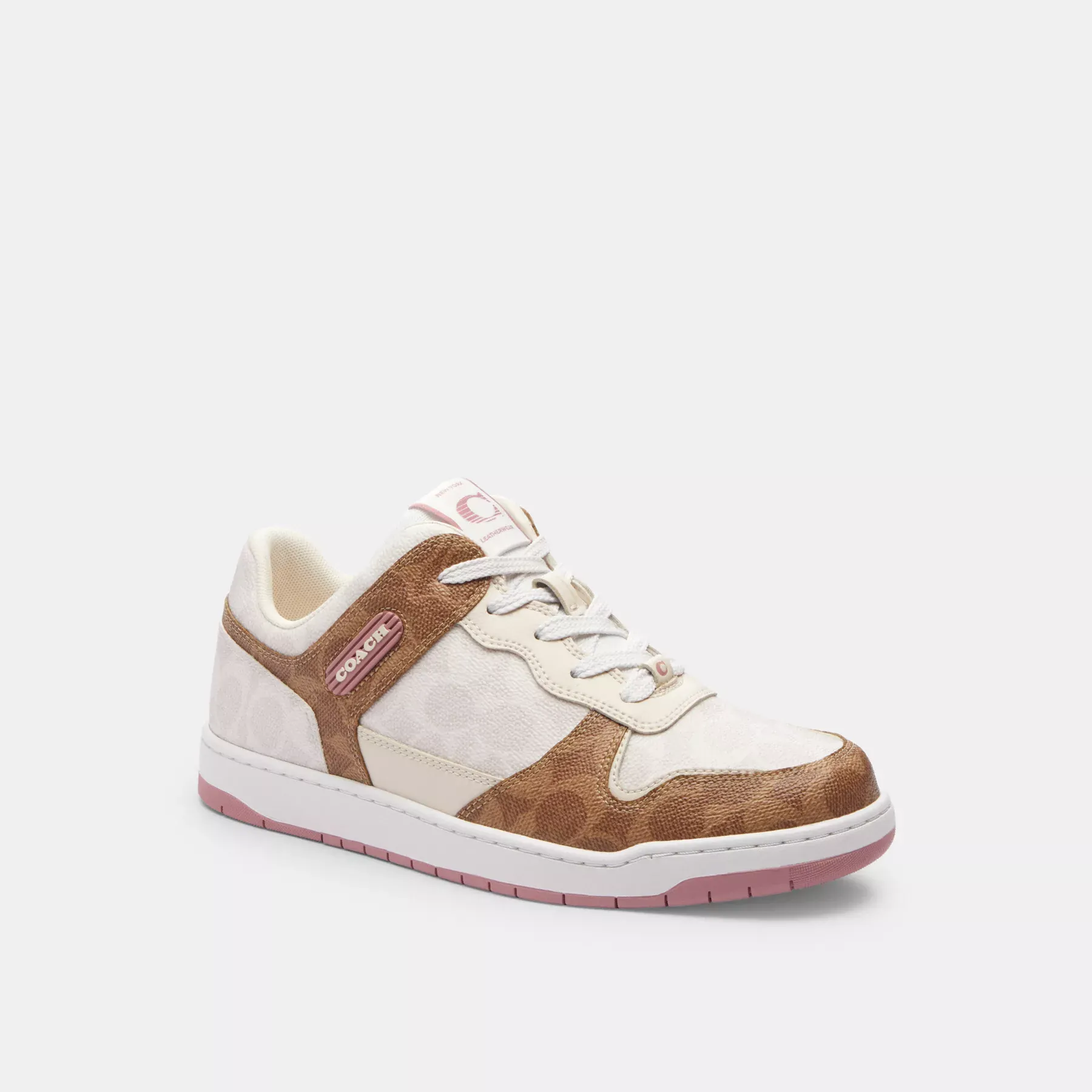C201 Low Top Sneaker In Signature Canvas