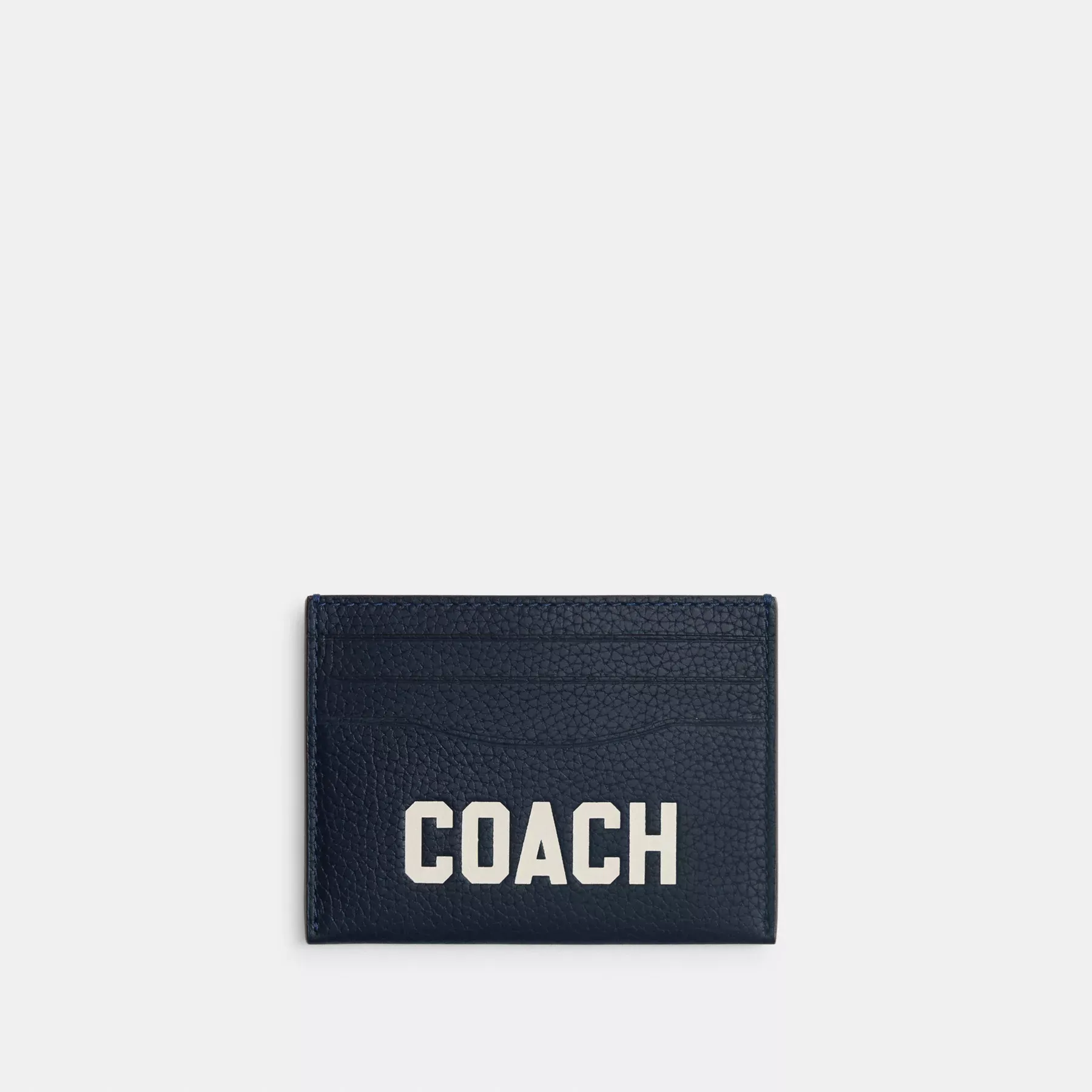 Card Case With Coach Graphic