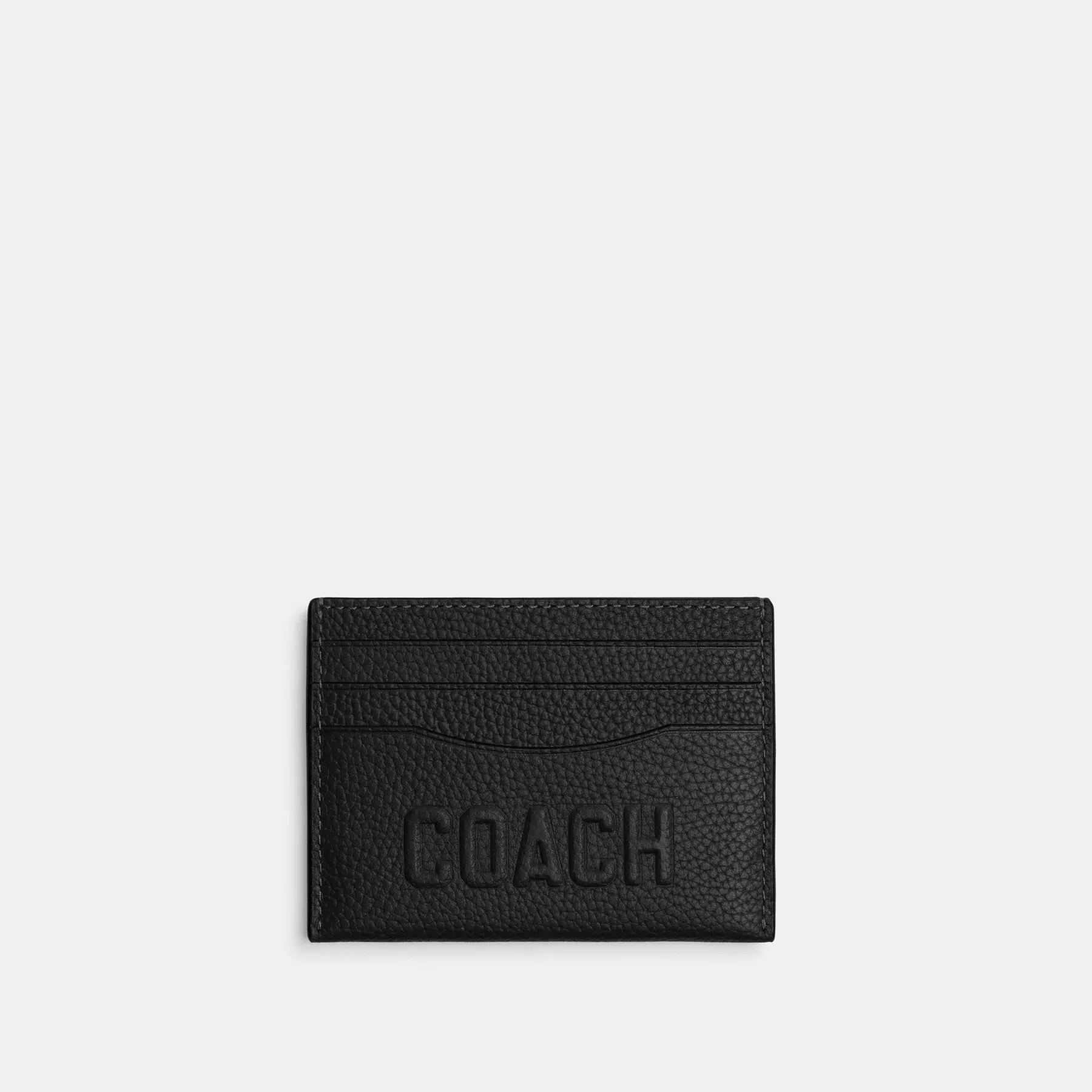 Card Case With Coach Graphic