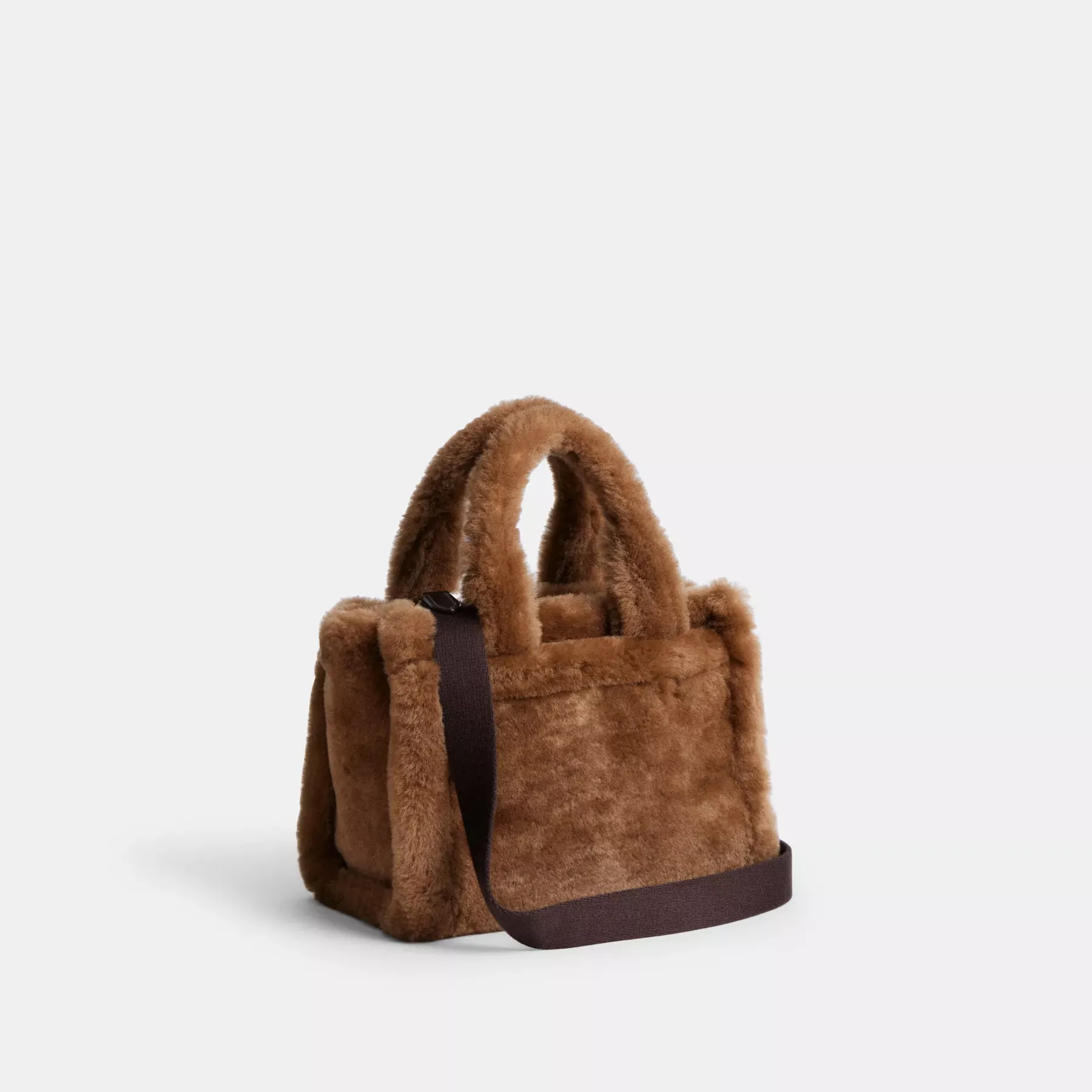 Cargo Tote Bag 20 In Shearling