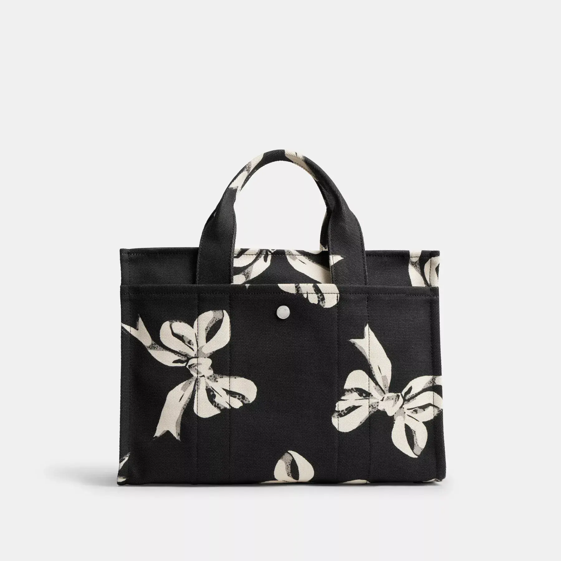 Cargo Tote Bag With Bow Print Cargo Tote Bag With Bow Print