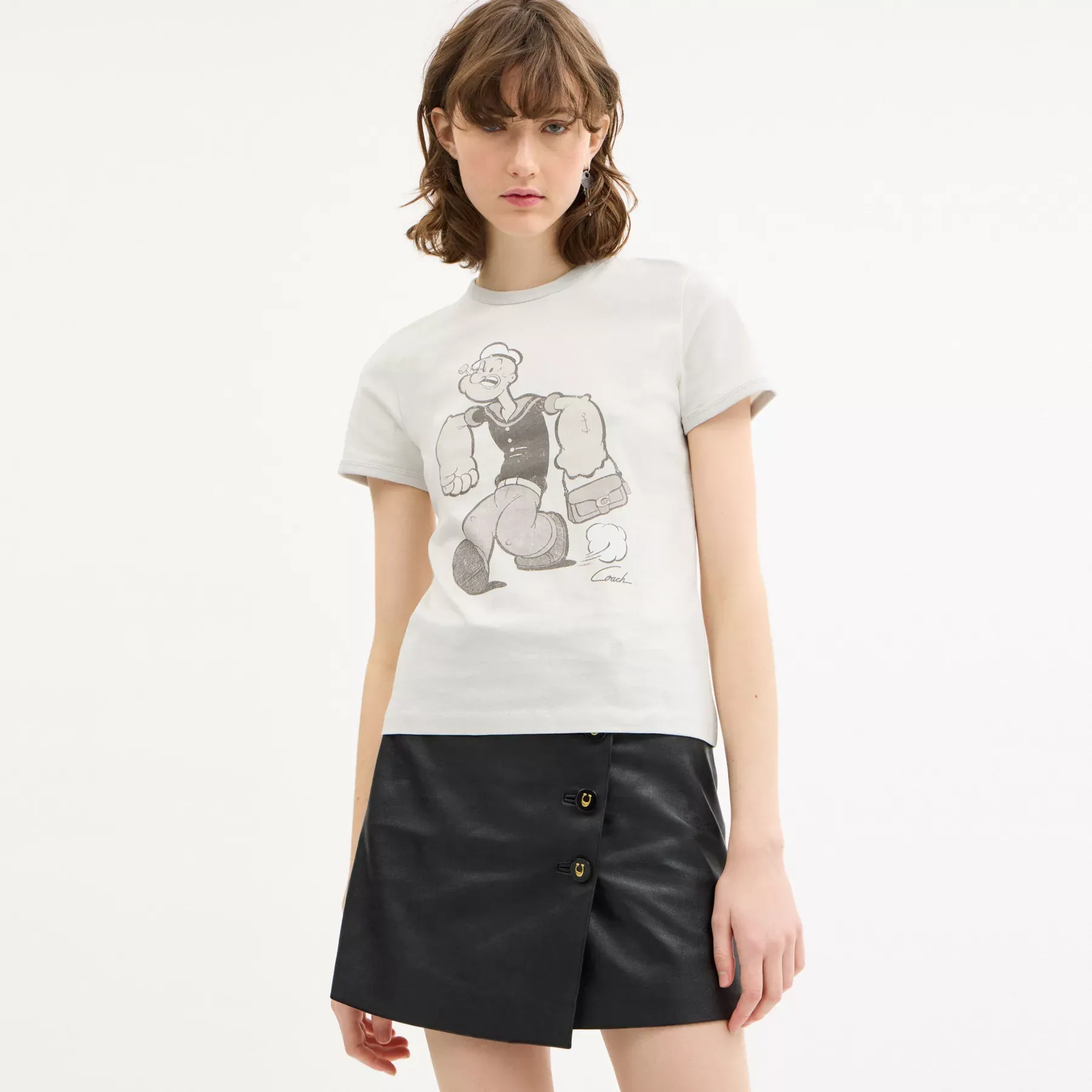 Coach X Popeye Ringer T-Shirt