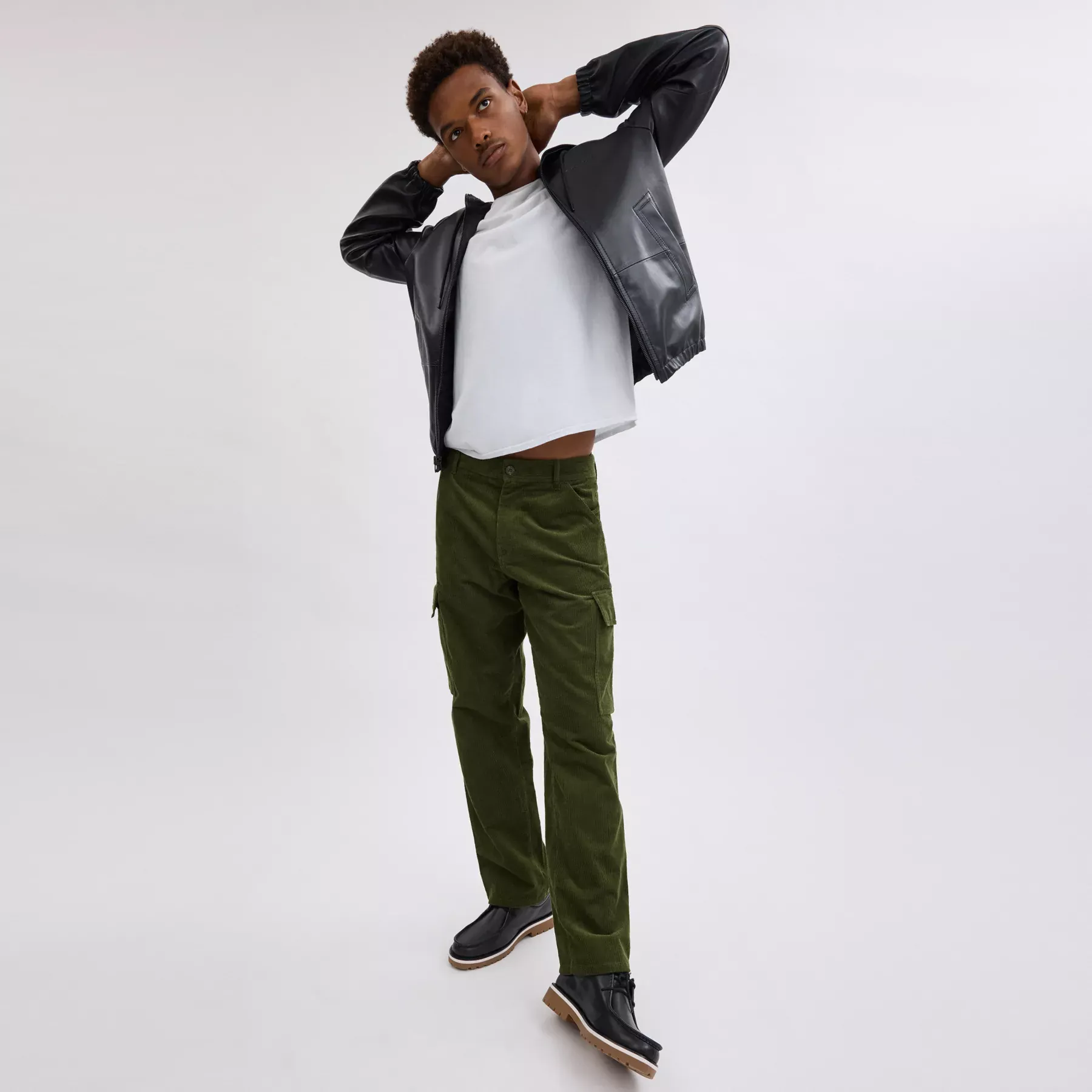 Corduroy Cargo Pants