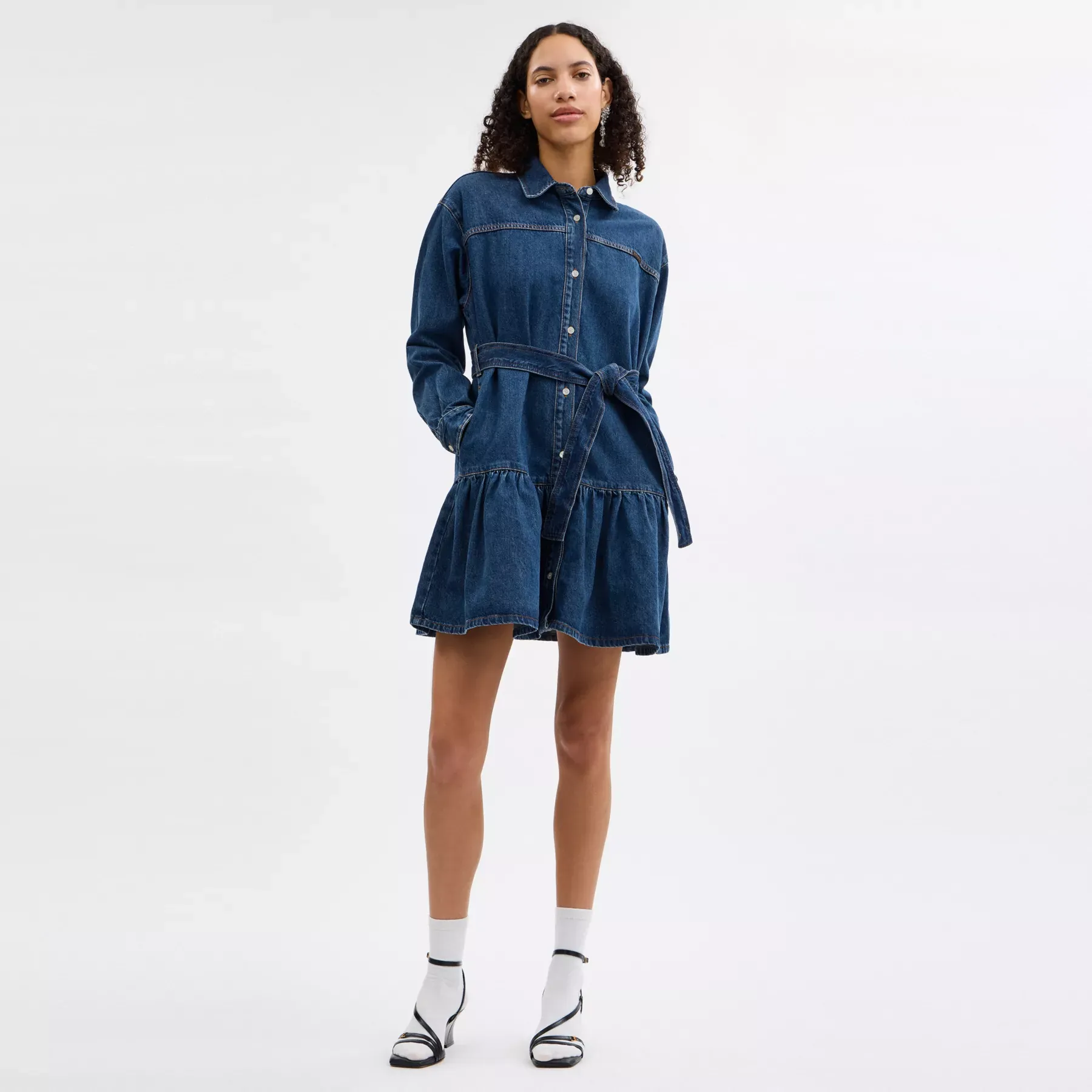 Denim Shirt Dress