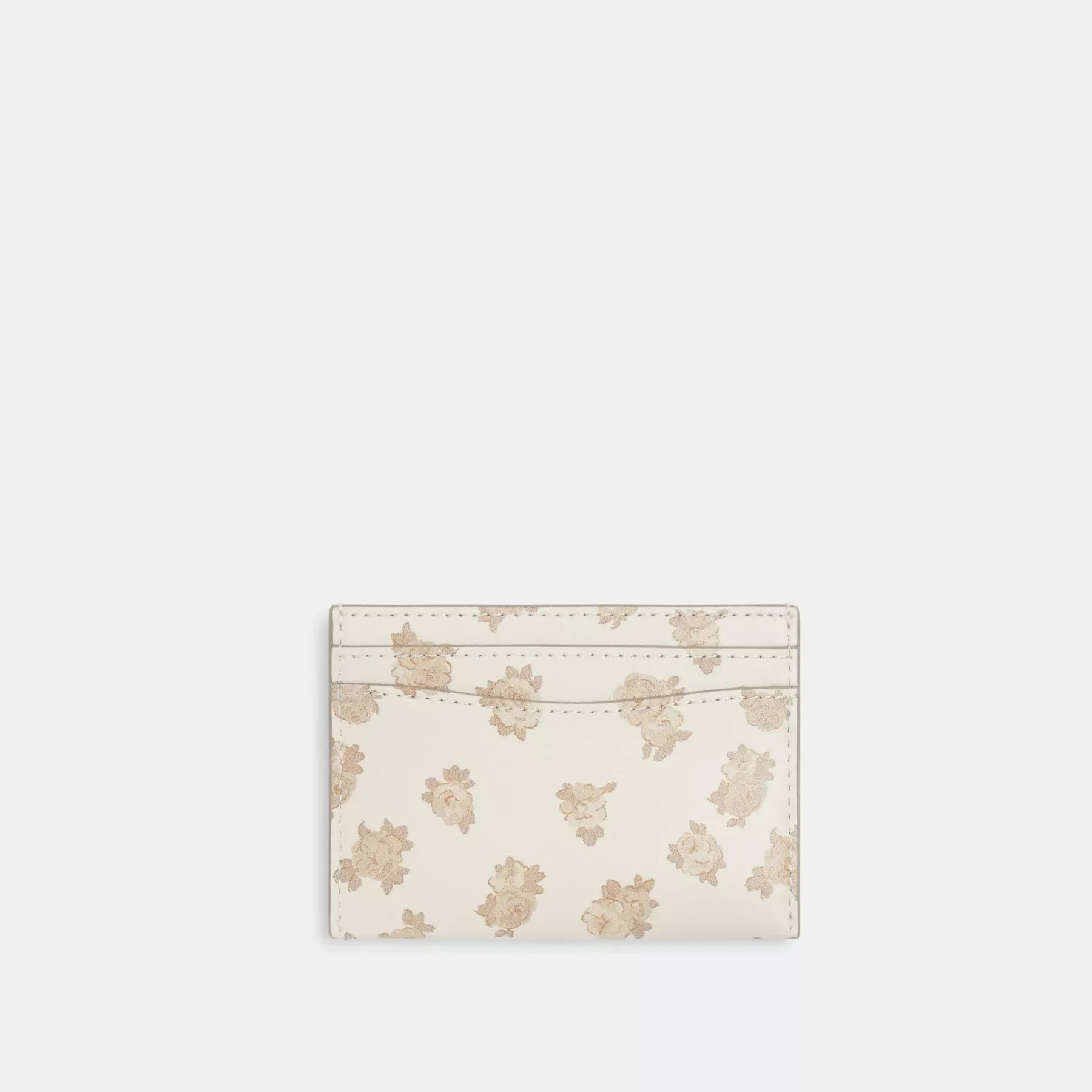 Essential Card Case With Floral Print