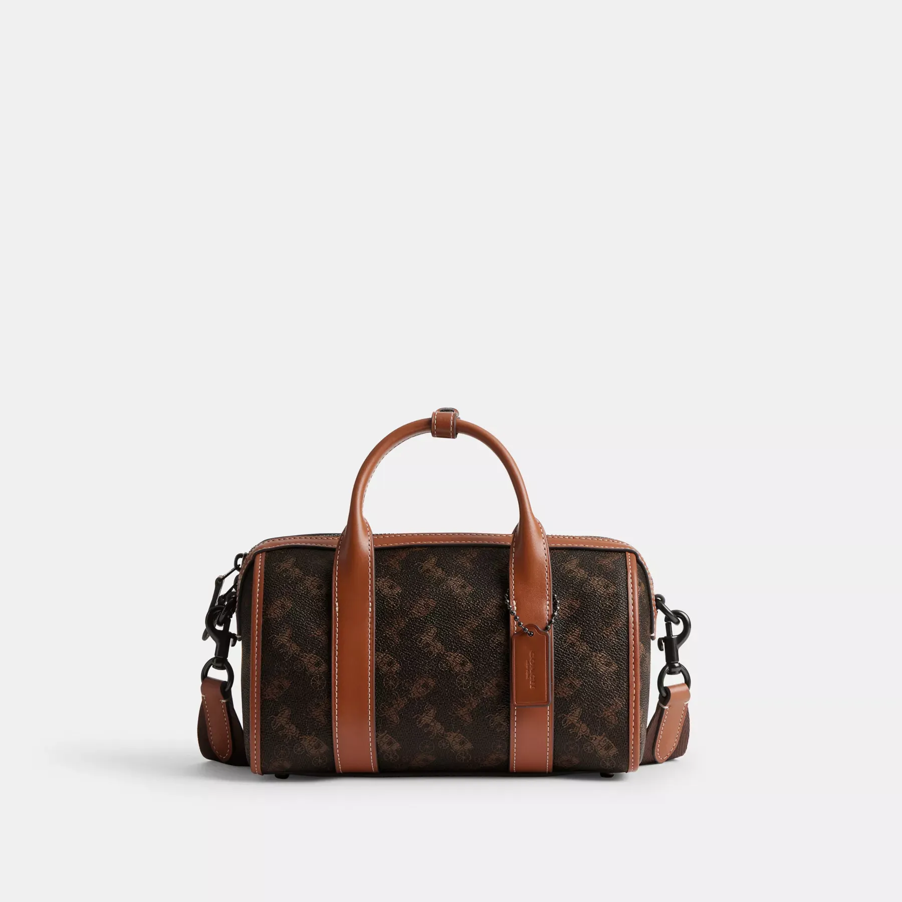Gotham Duffle Bag 24 With Horse And Carriage Print