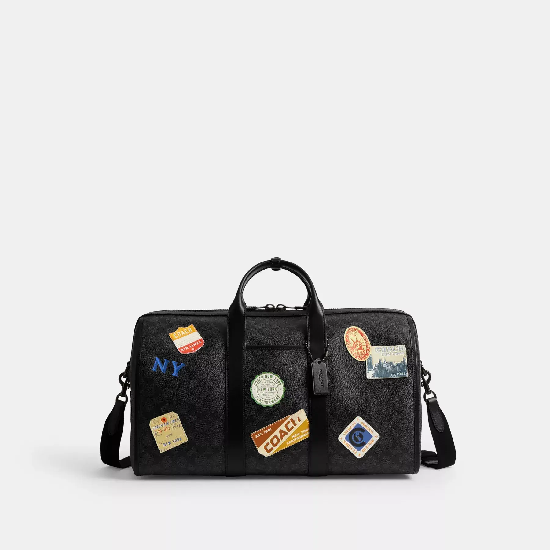 Gotham Duffle Bag 45 In Signature Canvas With Patches