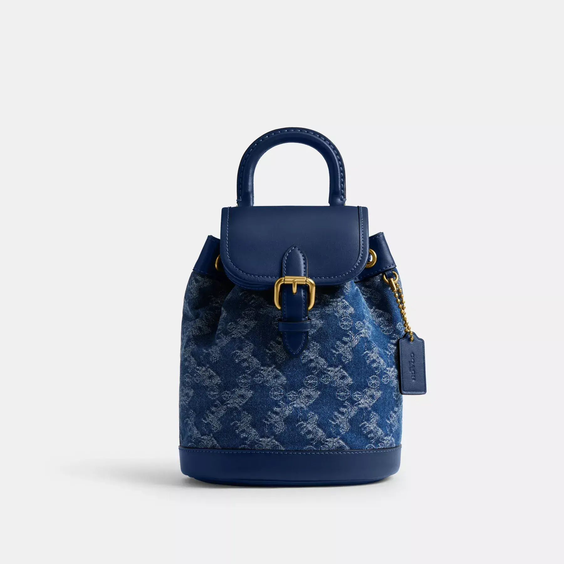 Harper Backpack With Horse And Carriage Print