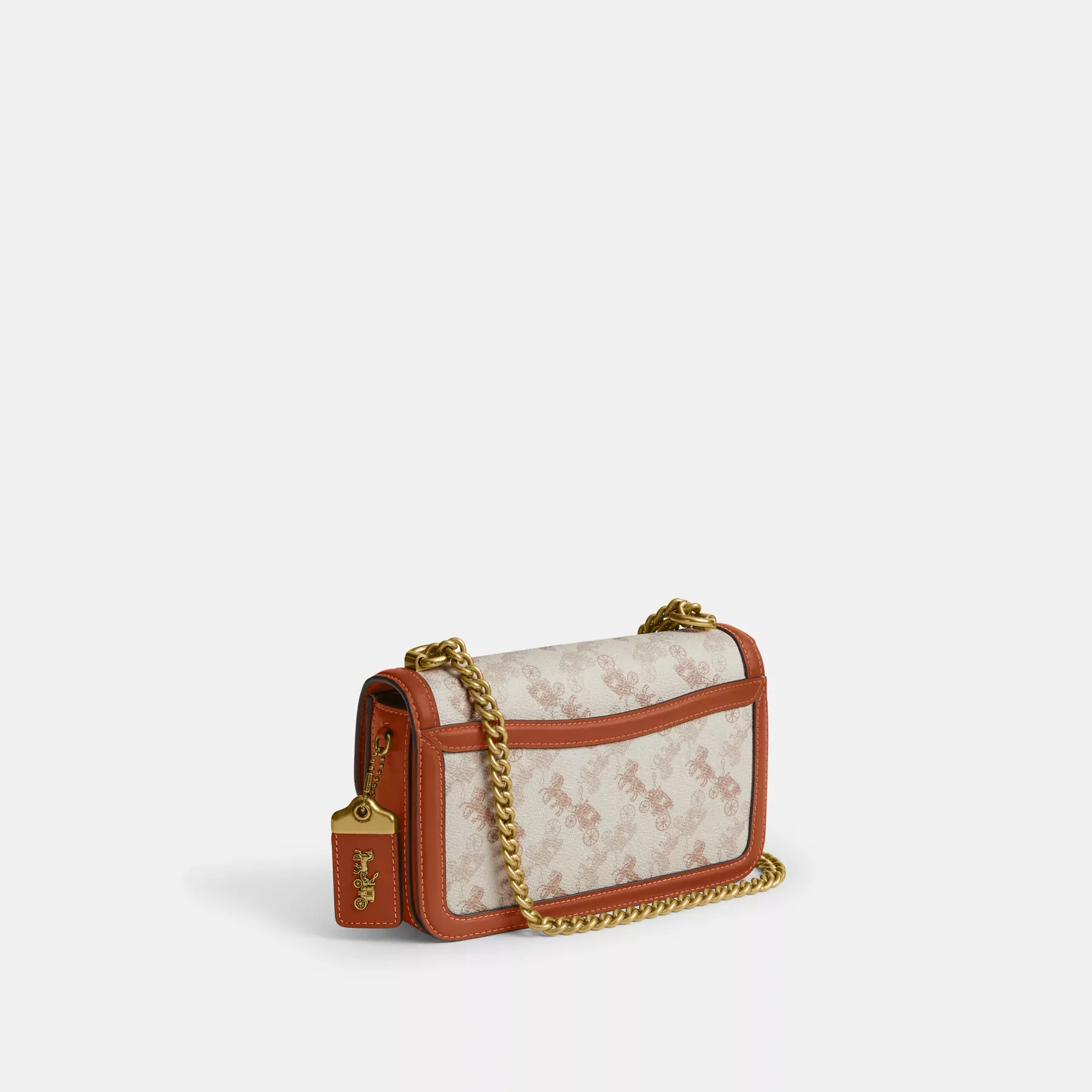 Hero Shoulder Bag With Horse And Carriage Print