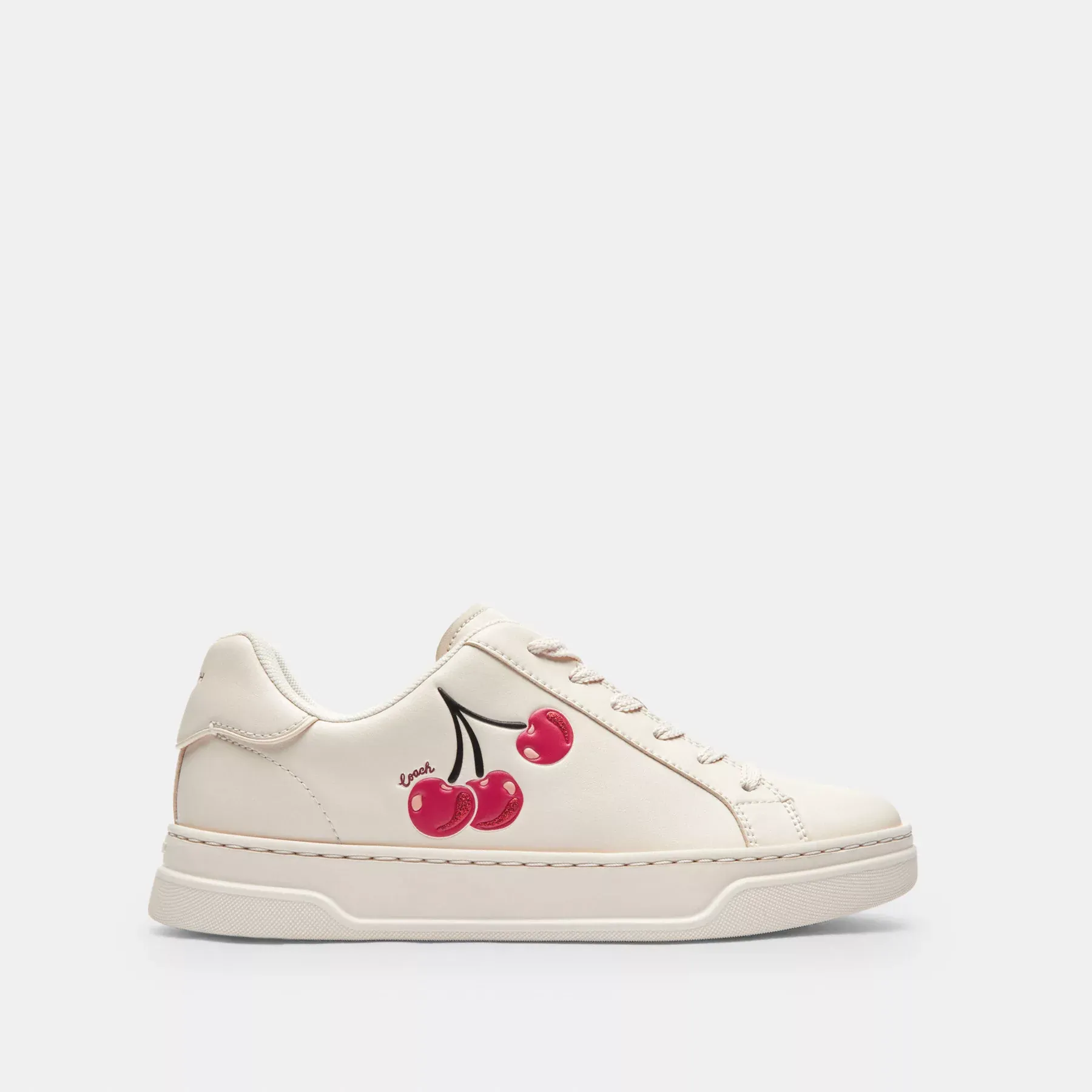 High Line Sneaker With Cherry Print
