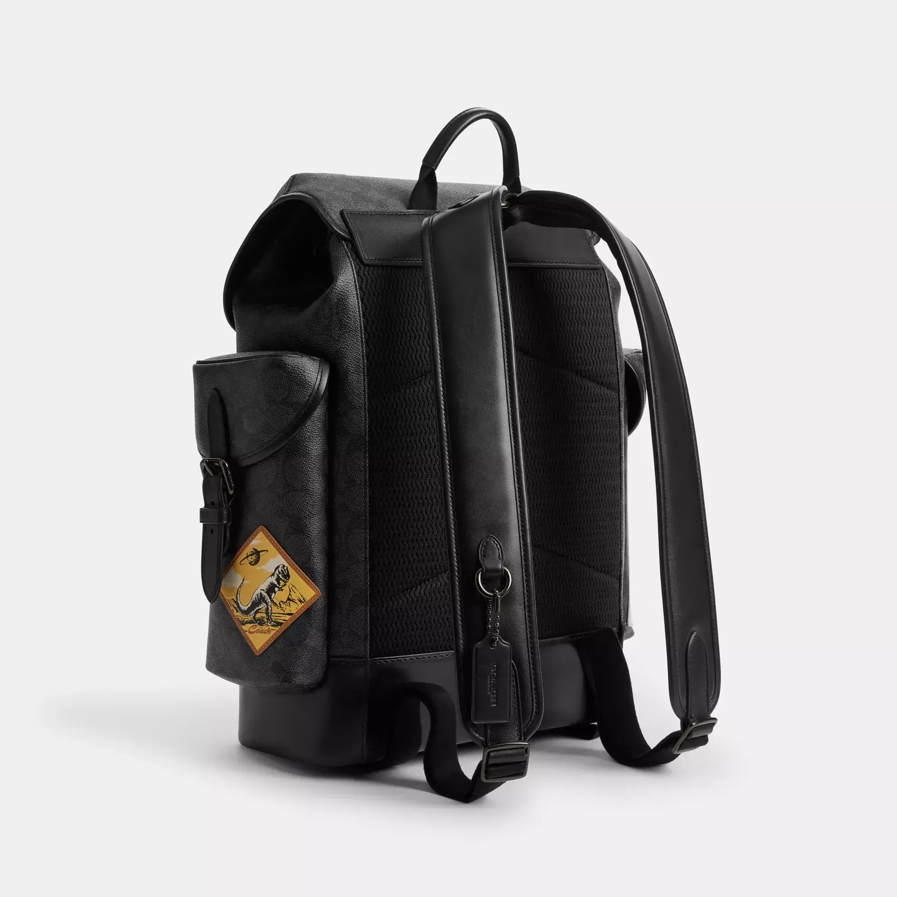 Hitch Backpack In Signature Canvas With Patches