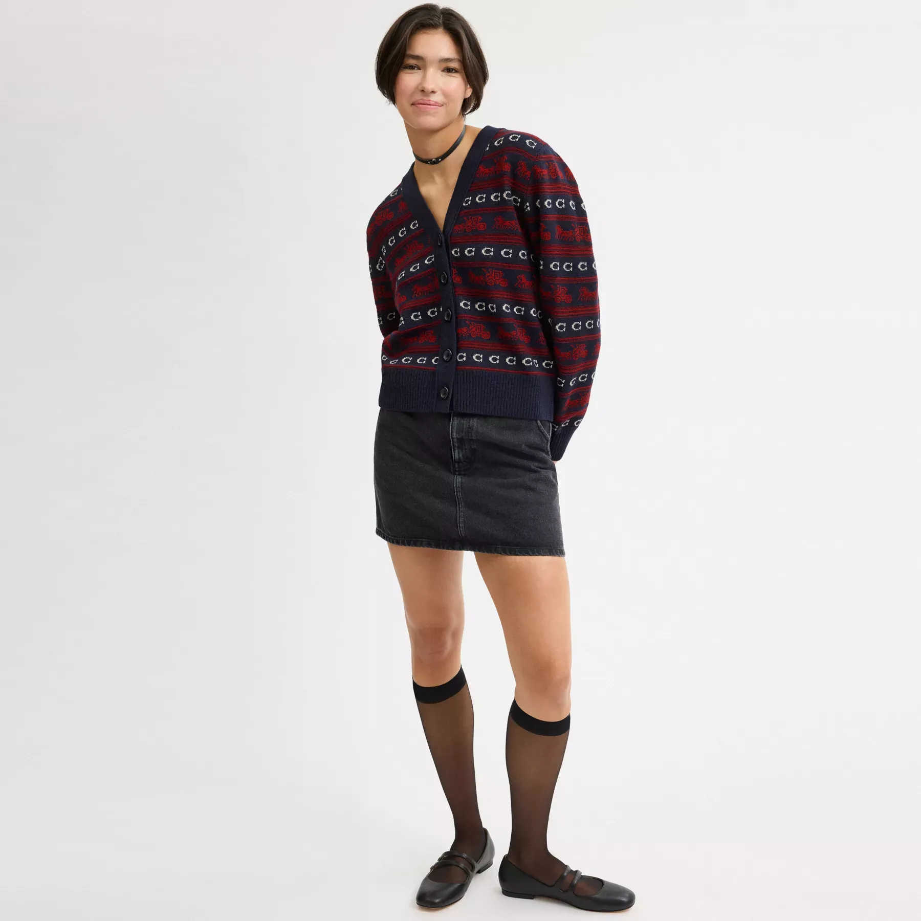 Horse And Carriage Cardigan