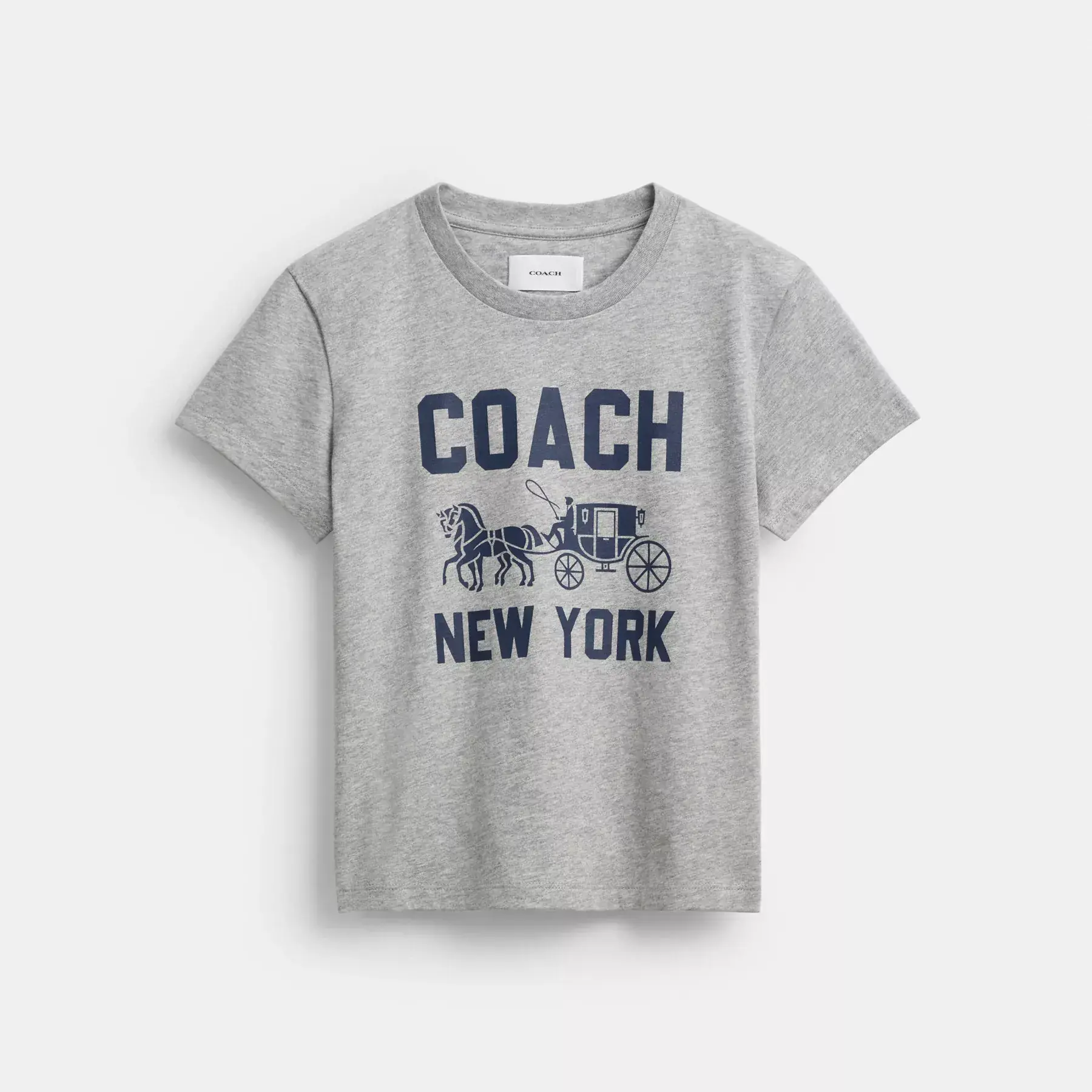 Horse And Carriage T-Shirt In Organic Cotton
