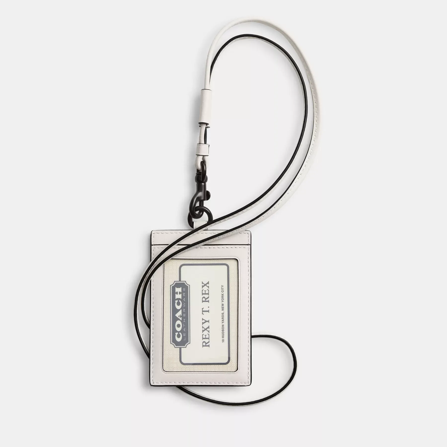 Id Lanyard In Signature Denim