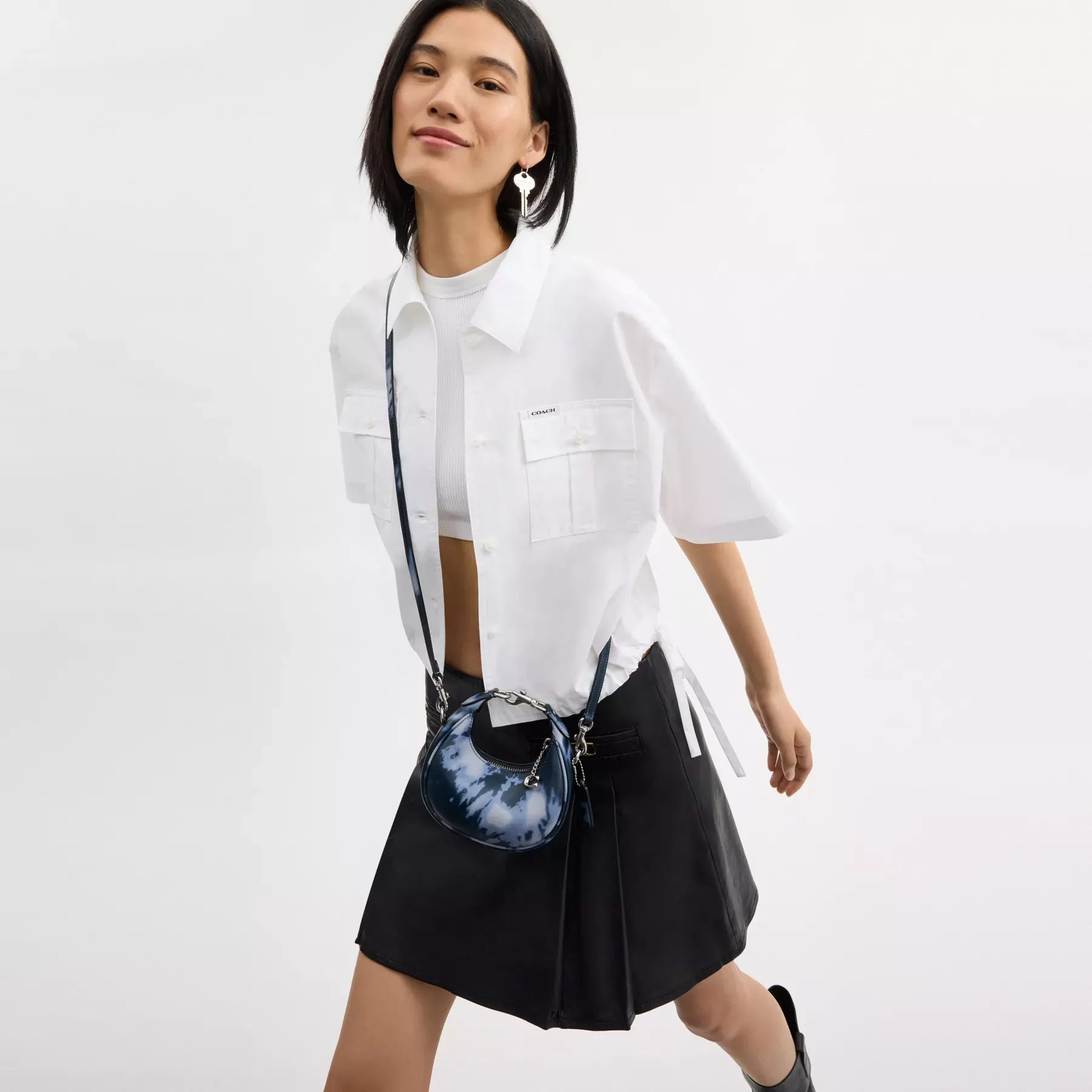 Jonie Bag With Tie-Dye Print Jonie Bag With Tie-Dye Print