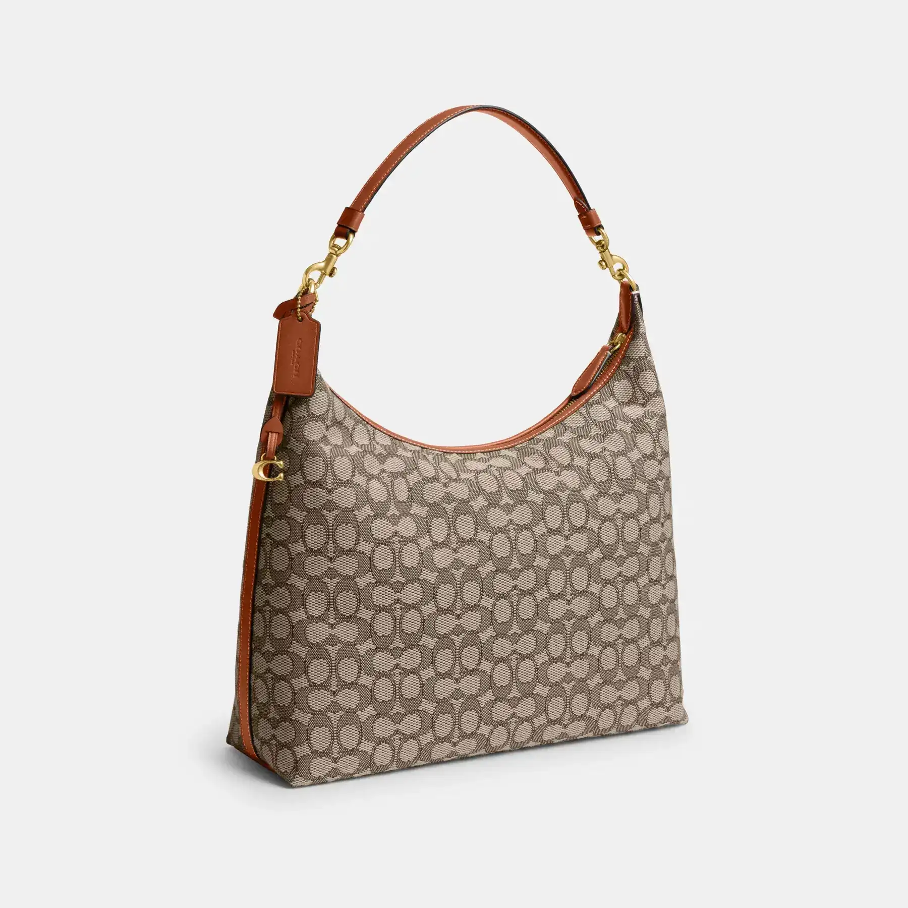 Juliet Shoulder Bag 38 In Signature Textile Jacquard