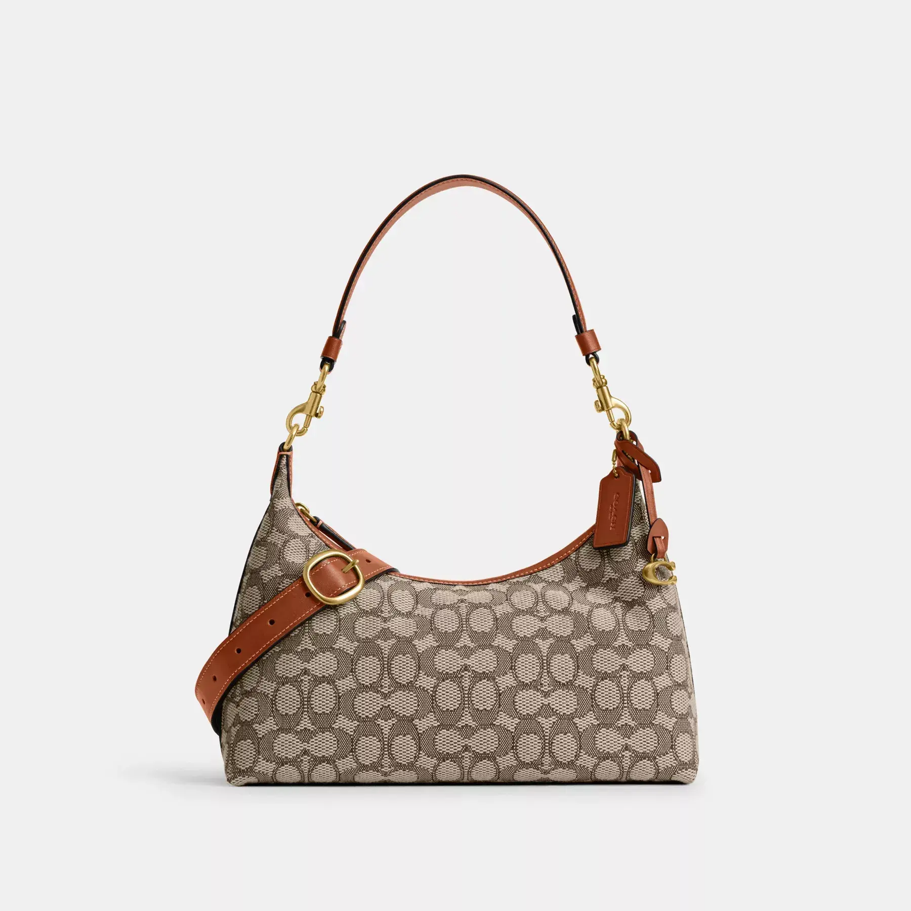 Juliet Shoulder Bag In Signature Textile Jacquard
