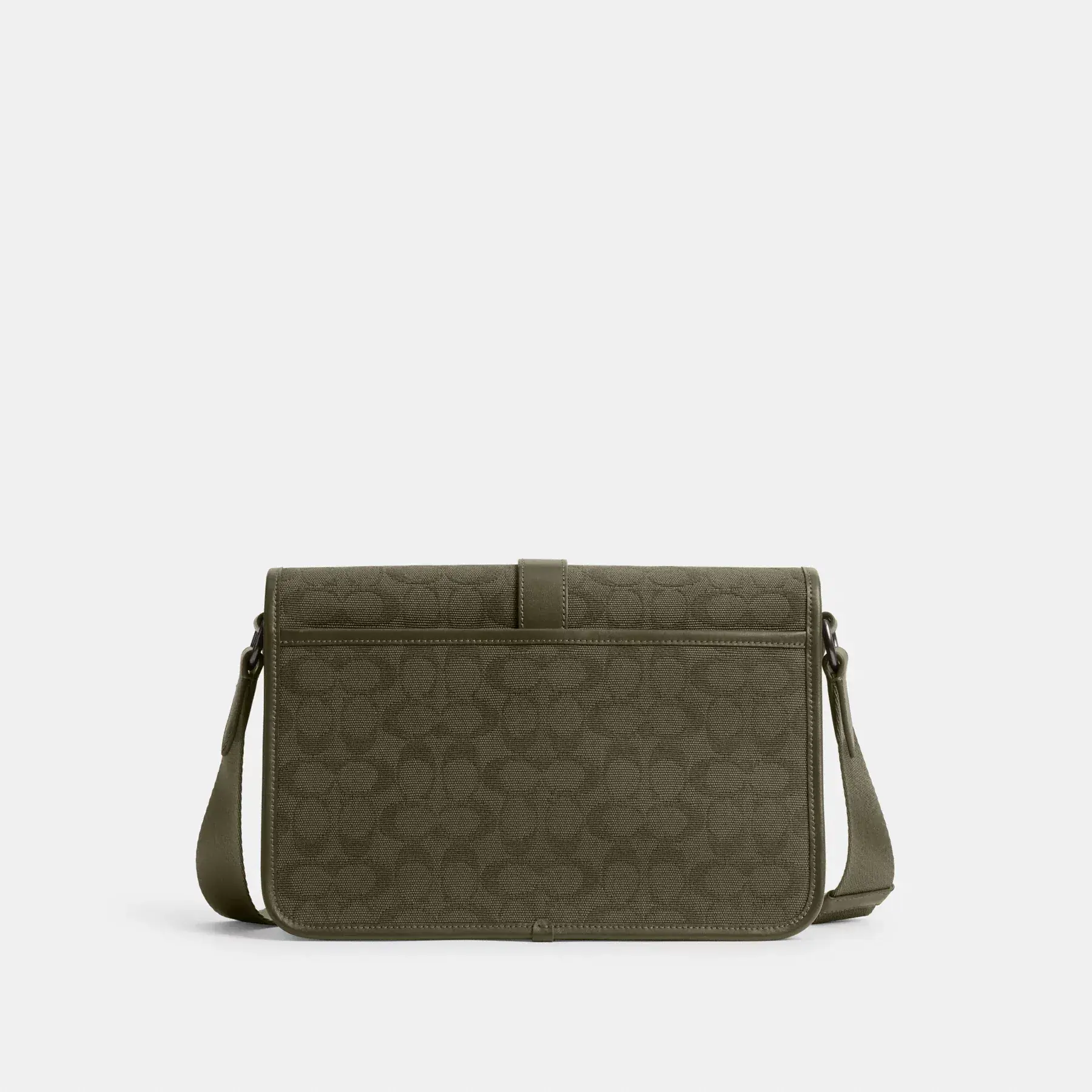 League Messenger Bag In Signature Canvas Jacquard League Messenger Bag In Signature Canvas Jacquard