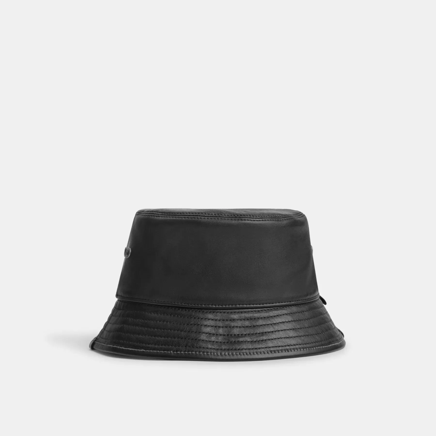 Leather  Bucket Hat