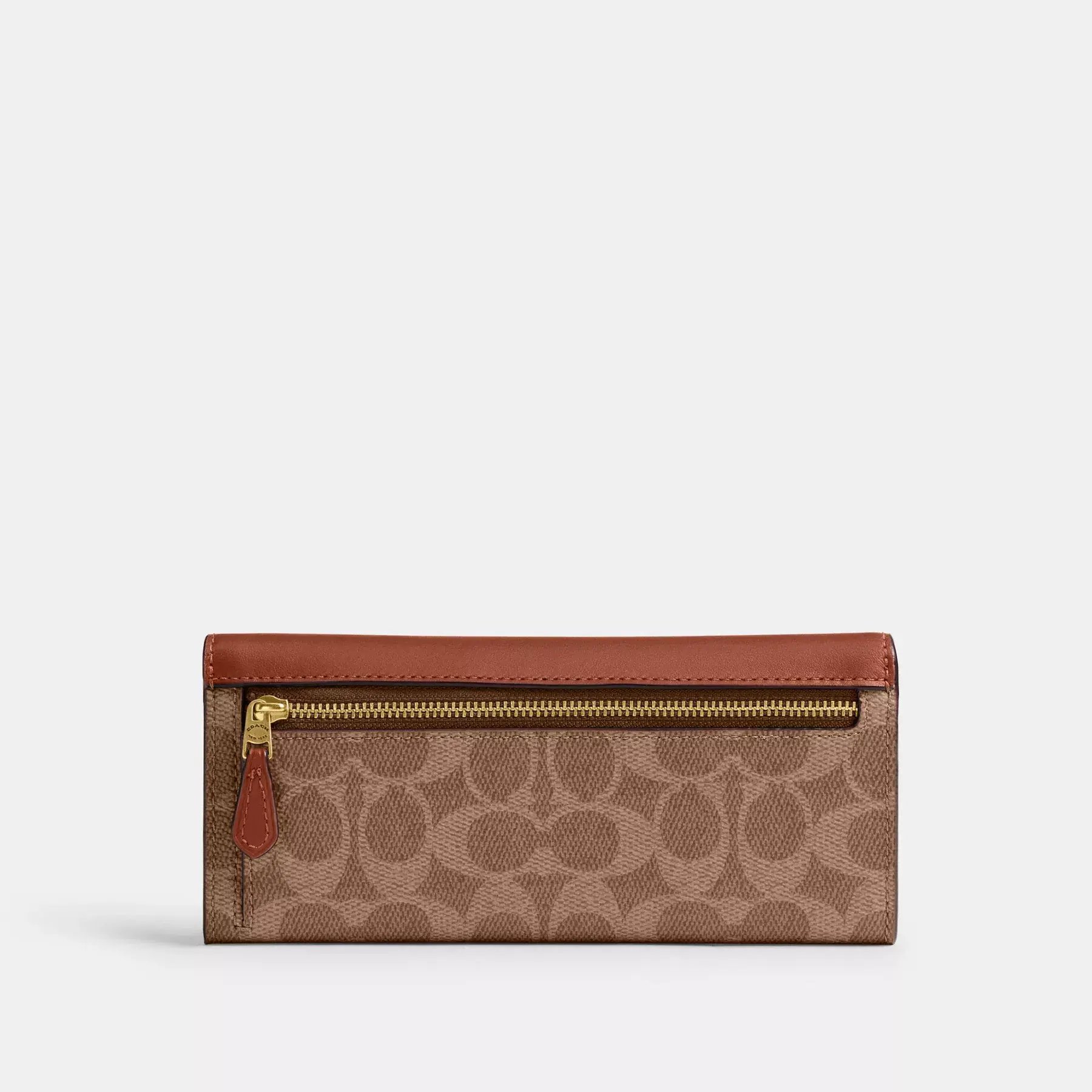 Mila Long Flap Wallet In Signature Canvas
