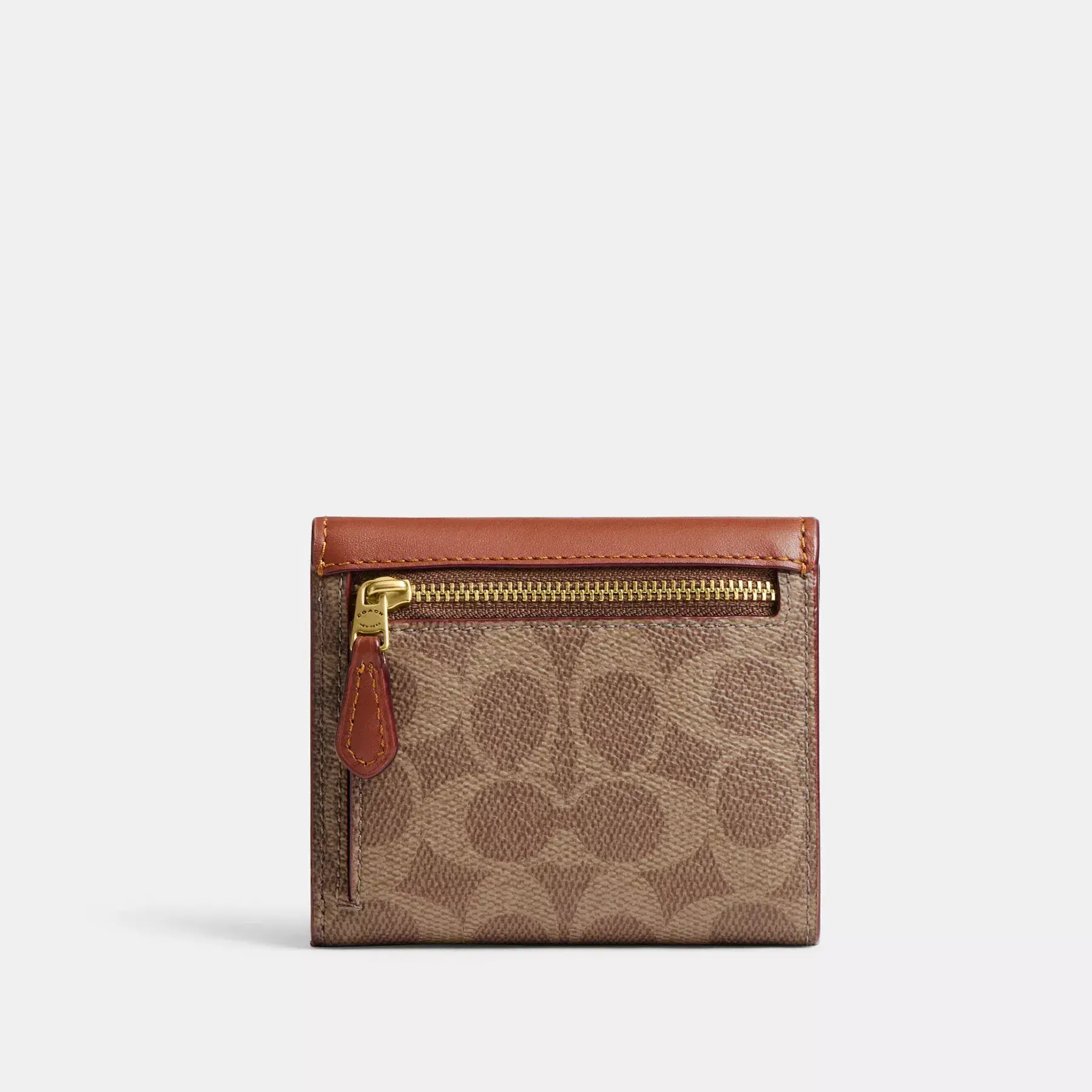 Mila Small Flap Wallet In Signature Canvas