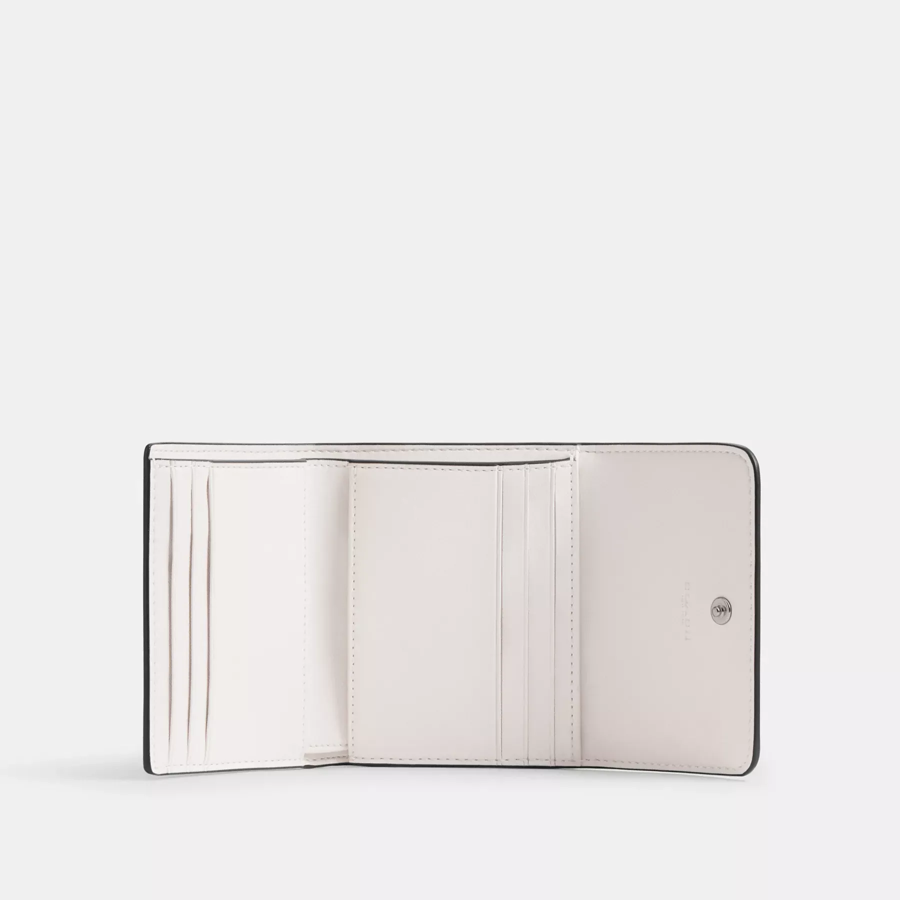 Mila Small Flap Wallet In Signature Canvas