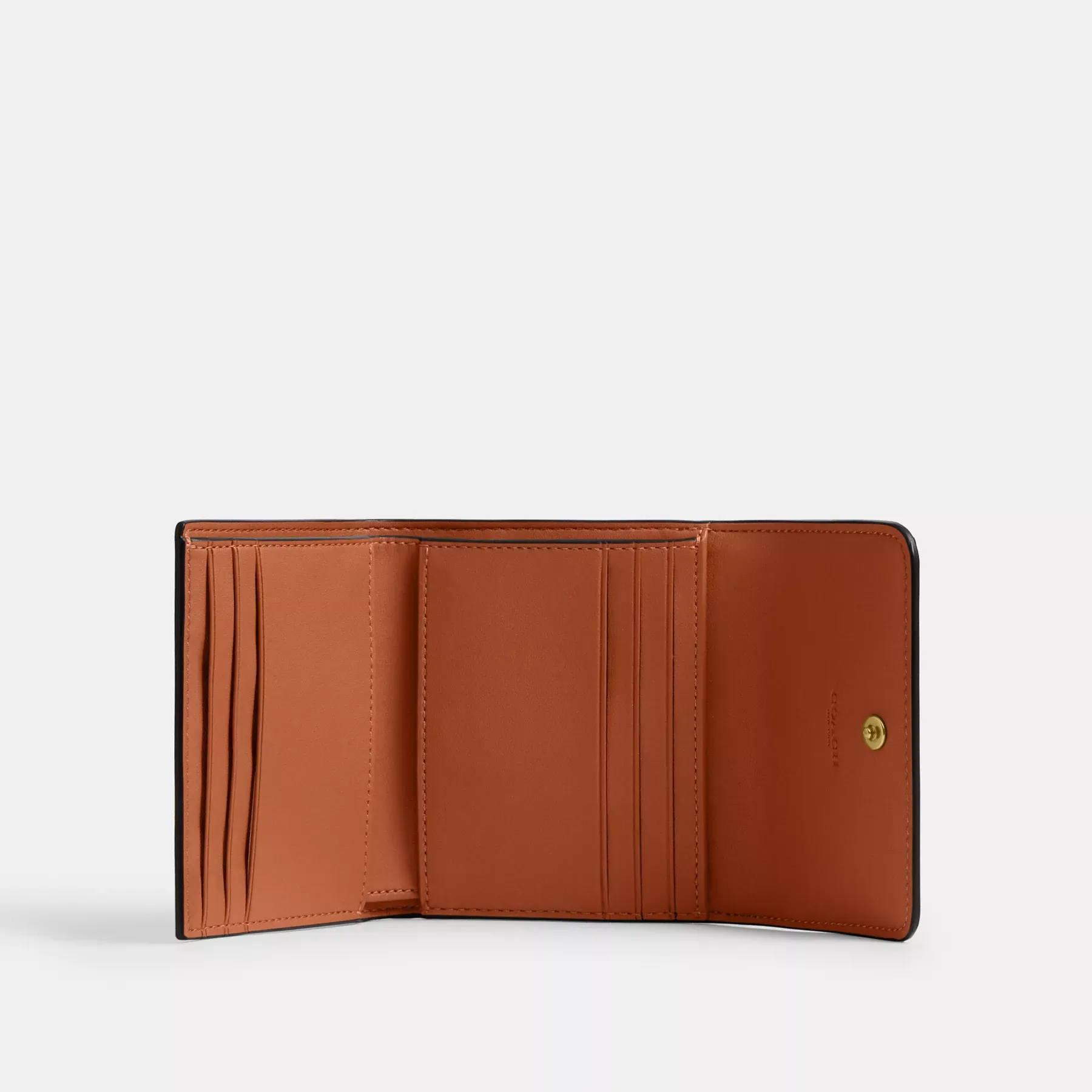 Mila Small Flap Wallet With Horse And Carriage Print