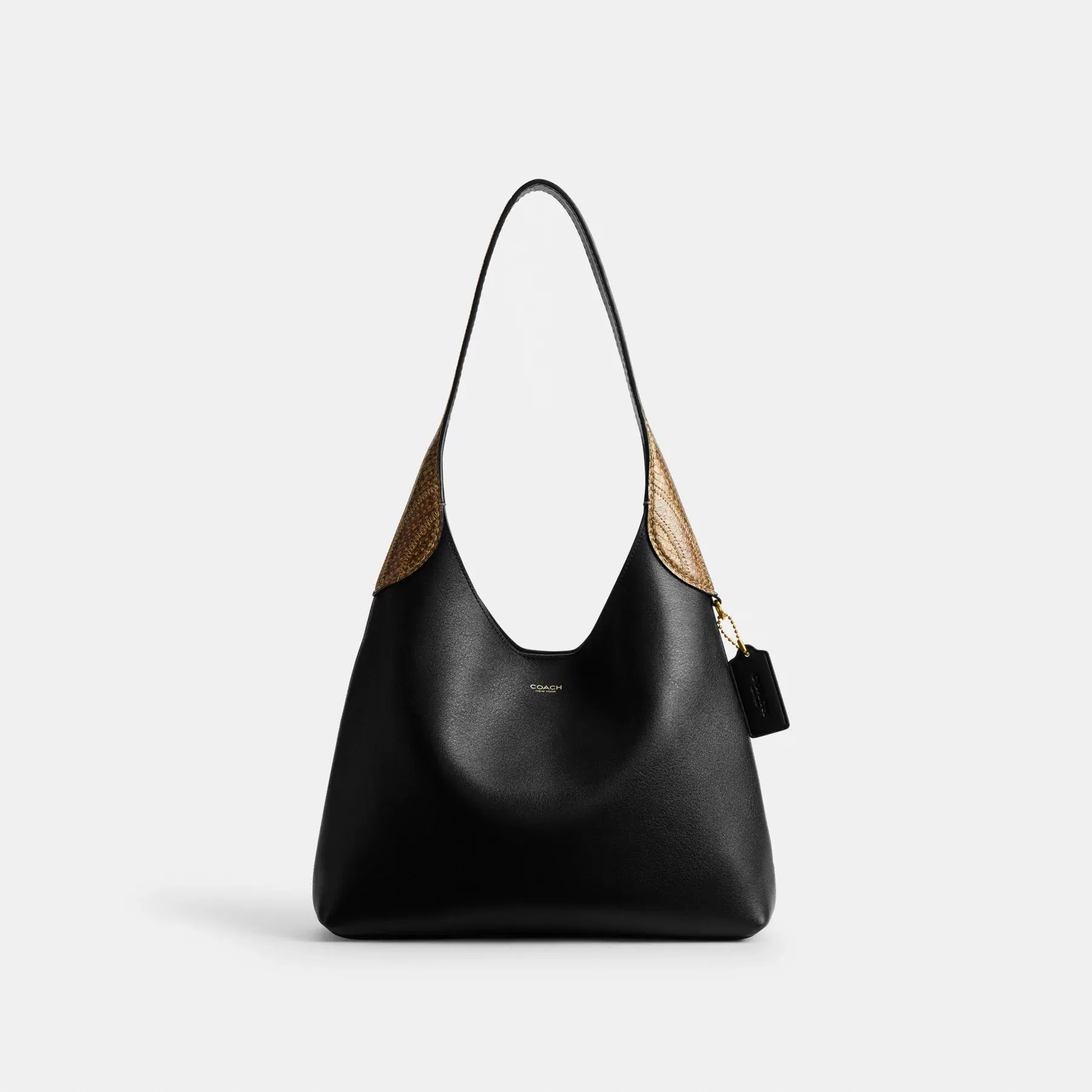 New Year Brooklyn Shoulder Bag 28 With Snakeskin Detail