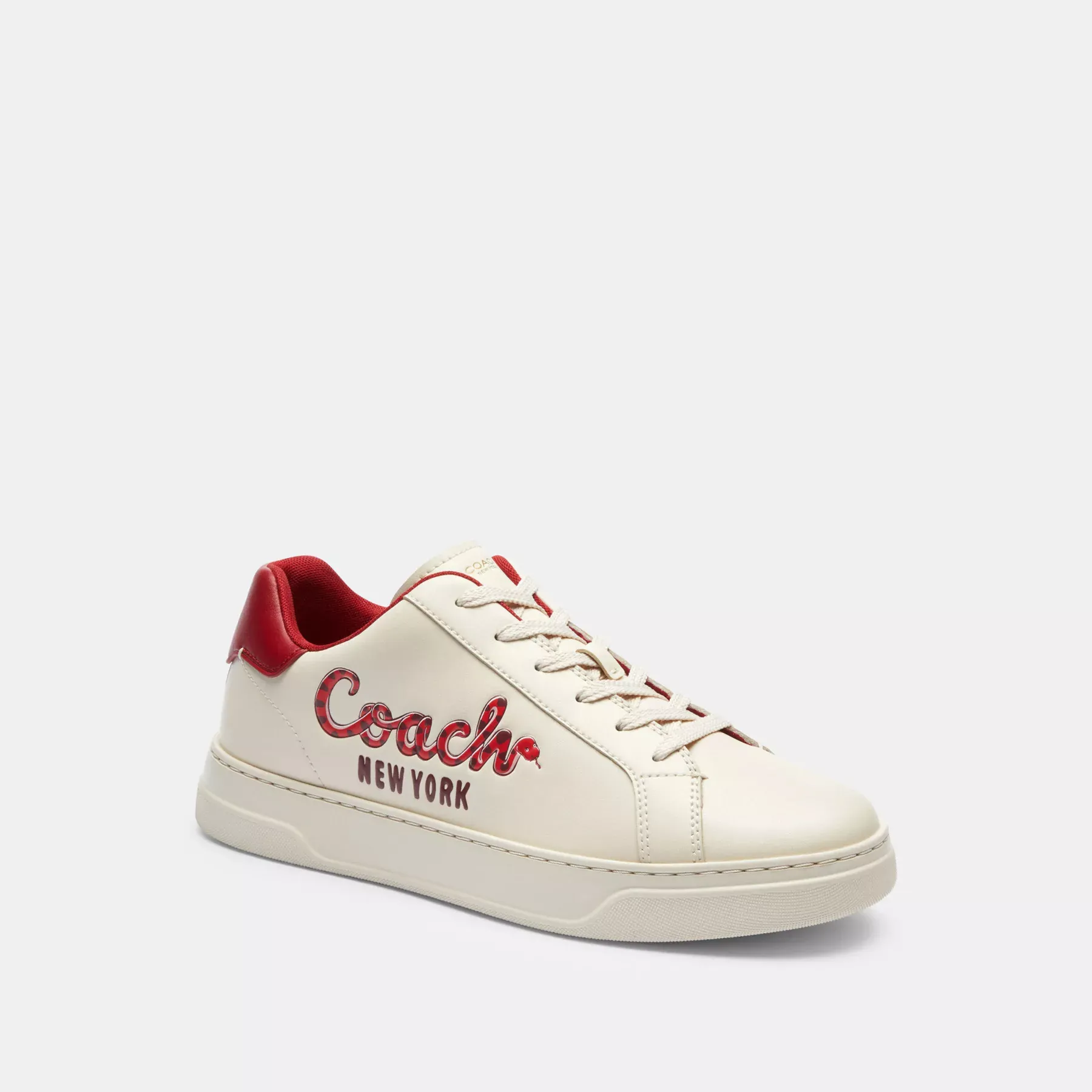 New Year Highline Sneaker With Coach Snake Script
