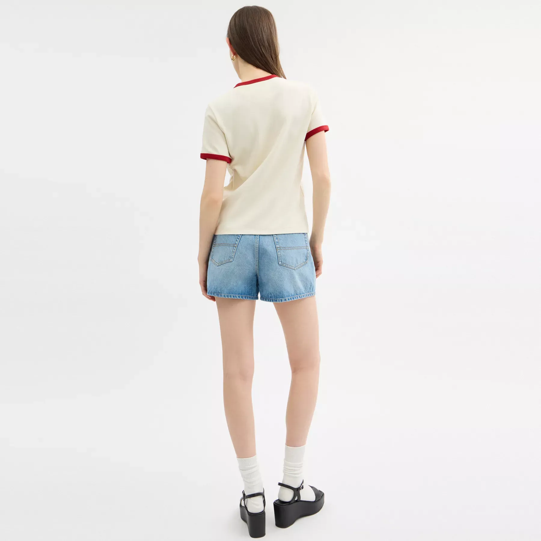 New Year Ringer T-Shirt In Organic Cotton New Year Ringer T-Shirt In Organic Cotton