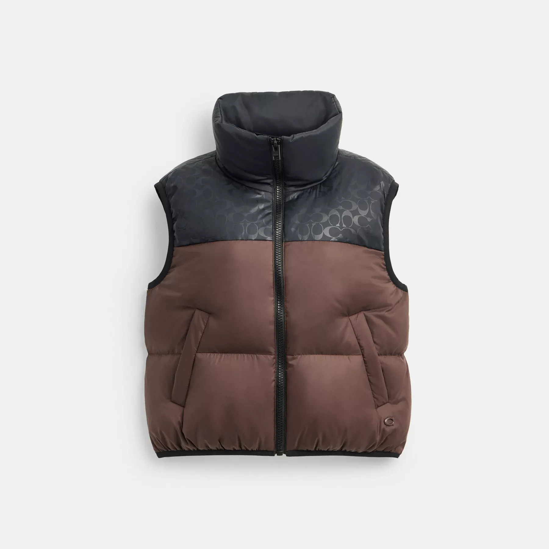 Puffer Vest In Recycled Polyamide