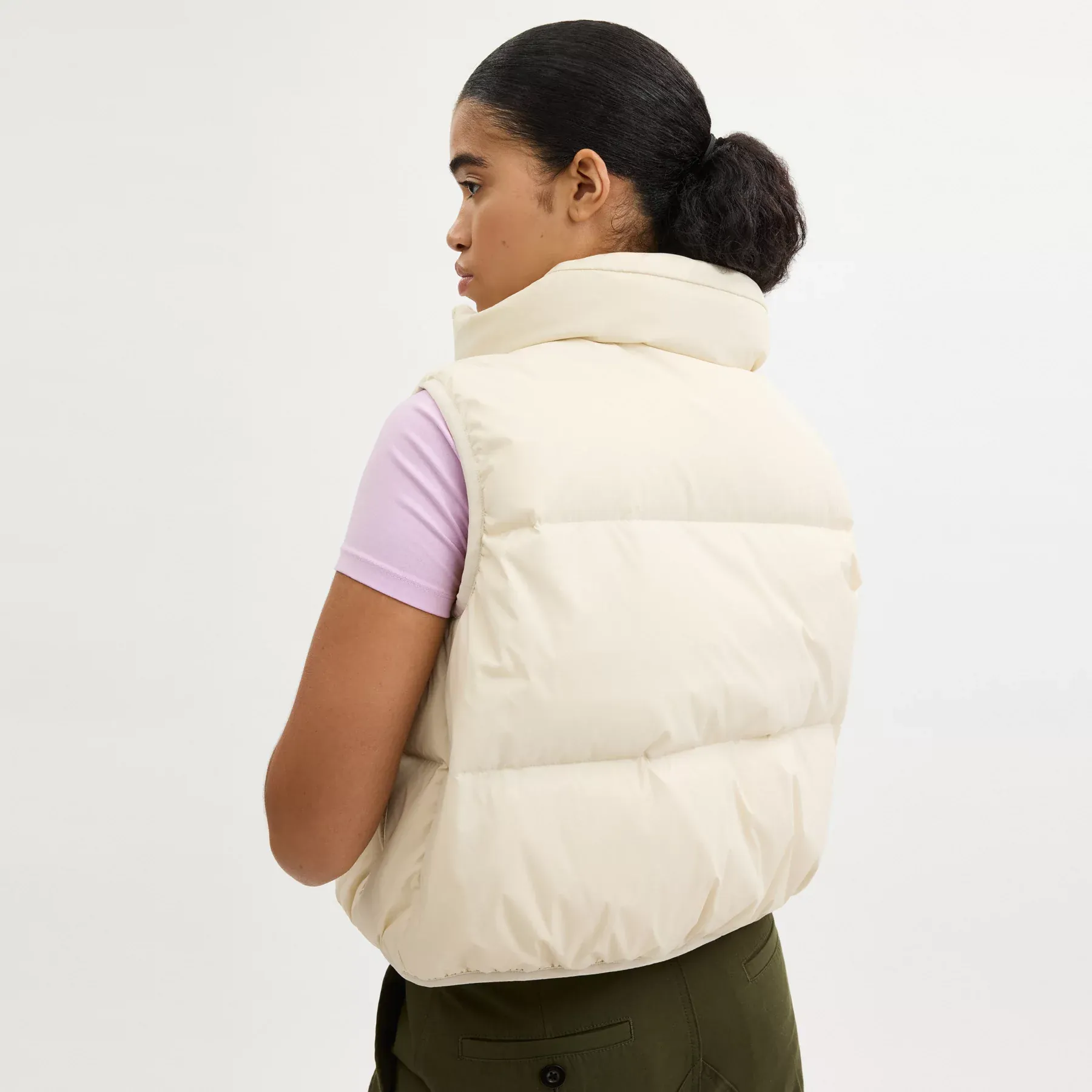 Puffer Vest In Recycled Polyamide Puffer Vest In Recycled Polyamide