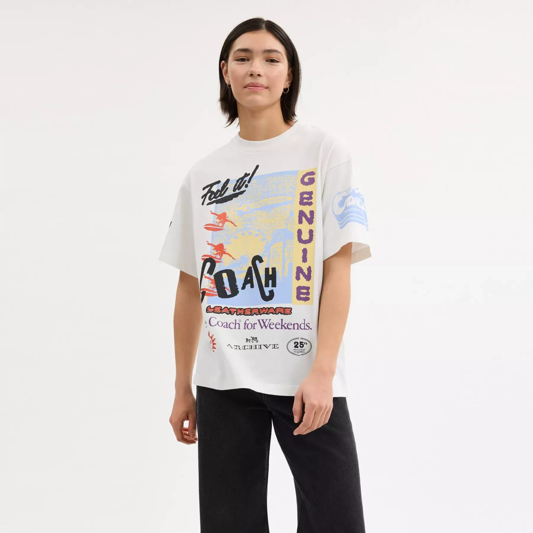 Relaxed Graphic Surf T-Shirt