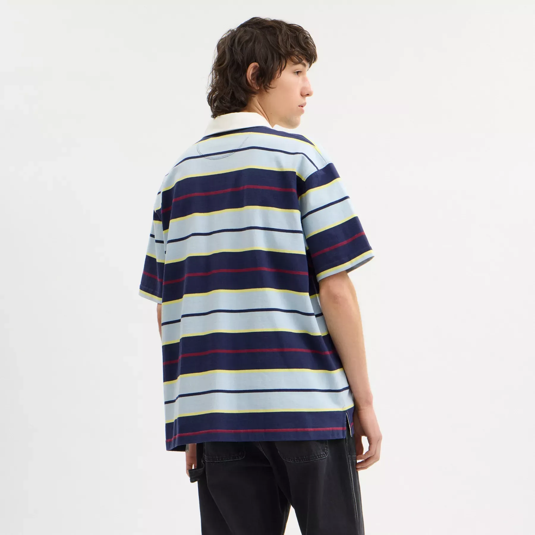 Relaxed Striped Polo Relaxed Striped Polo