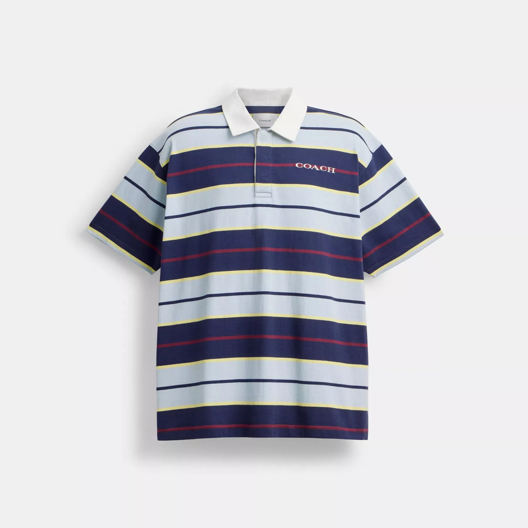 Relaxed Striped Polo