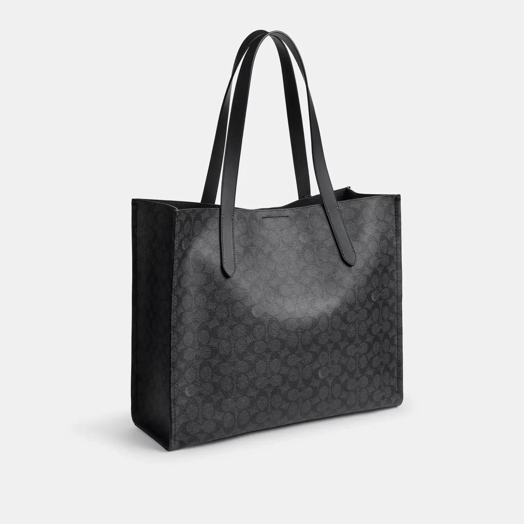 Relay Tote Bag In Signature Canvas With Coach Graphic