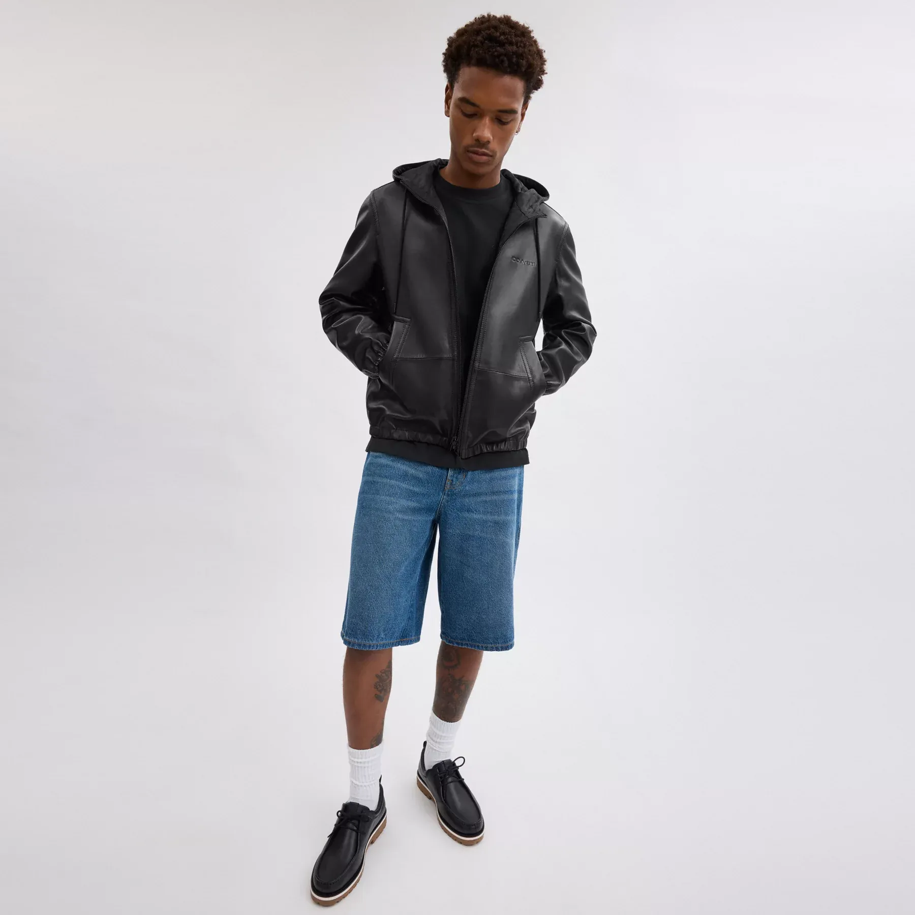 Reversible Leather Trainer