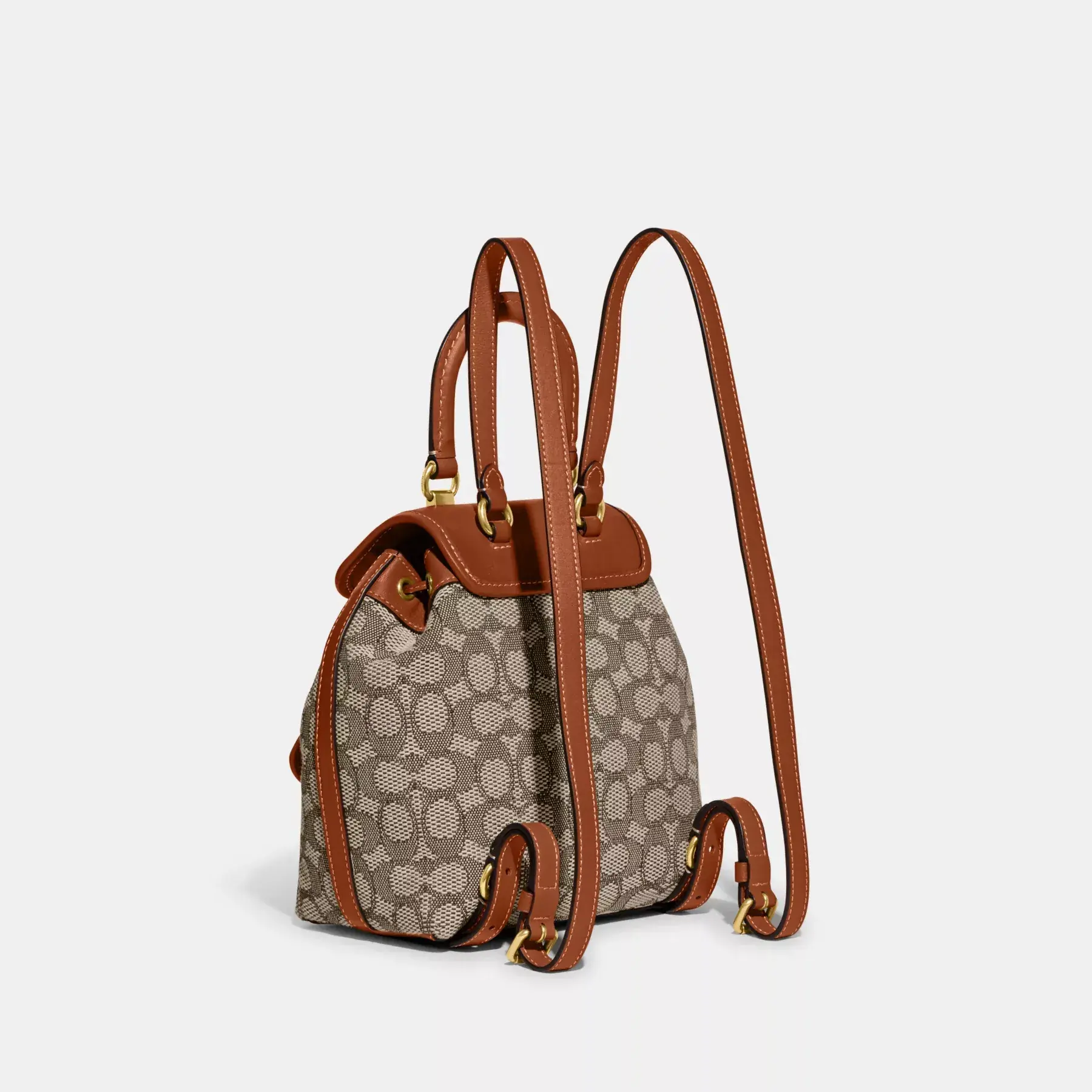 Riya Backpack 21 In Signature Textile Jacquard