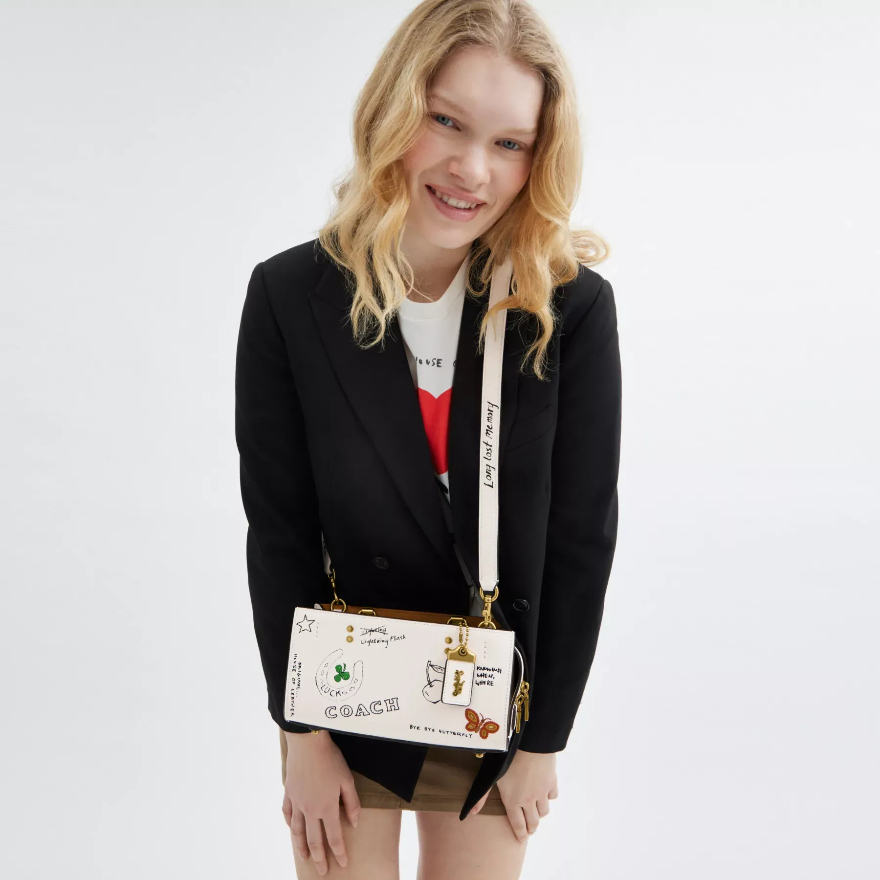 Rogue Bag 26 With Sketch Print Rogue Bag 26 With Sketch Print