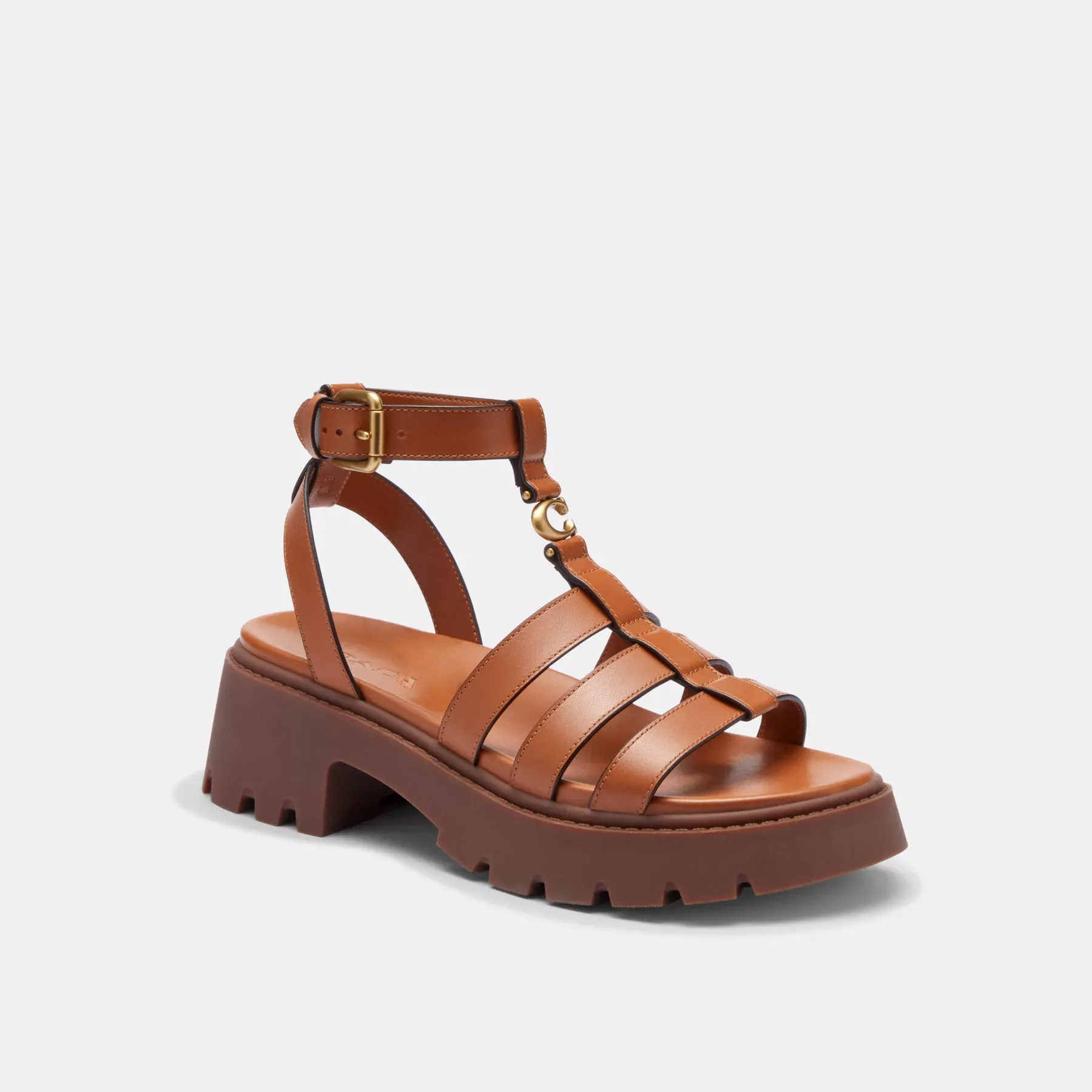Sculpted C Platform Fisherman Sandal