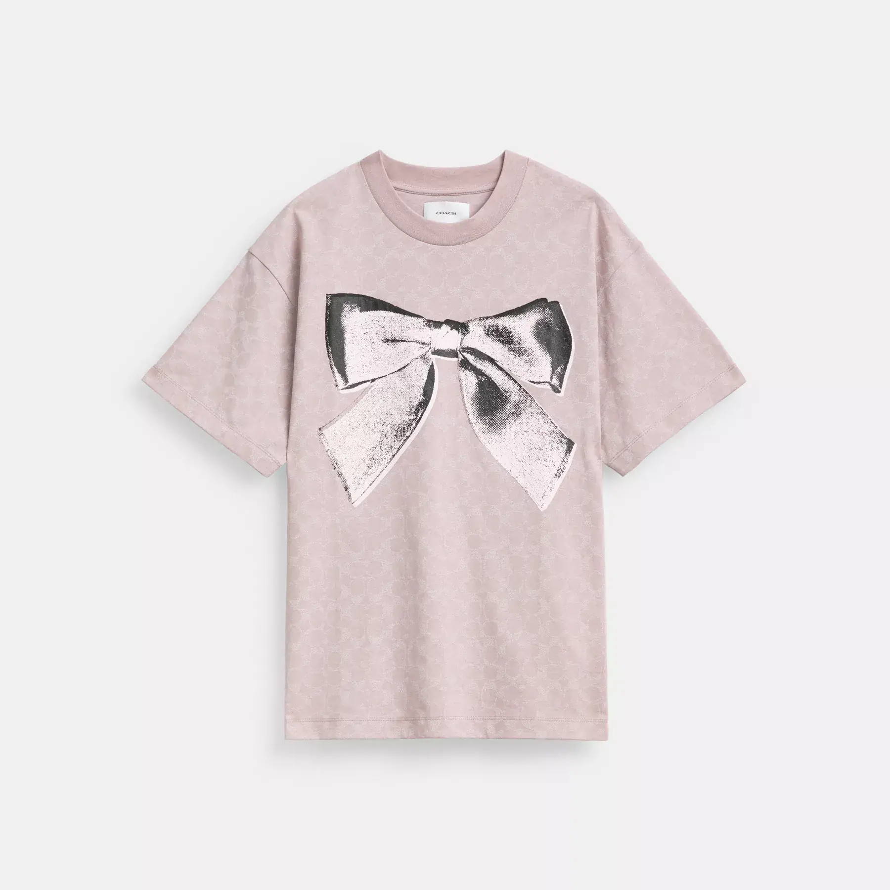 Signature Bow T-Shirt In Organic Cotton