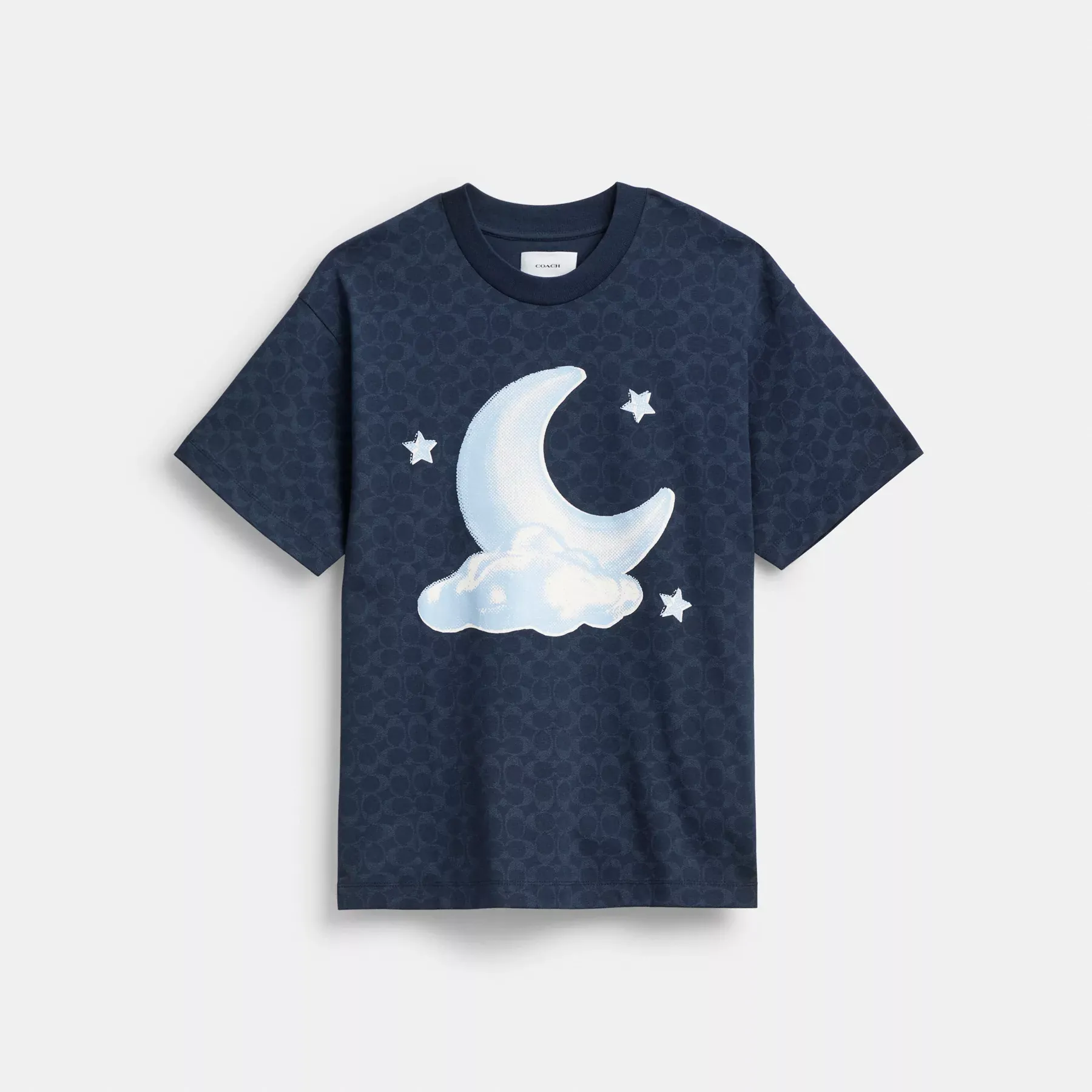Signature Moon Relaxed T-Shirt In Organic Cotton