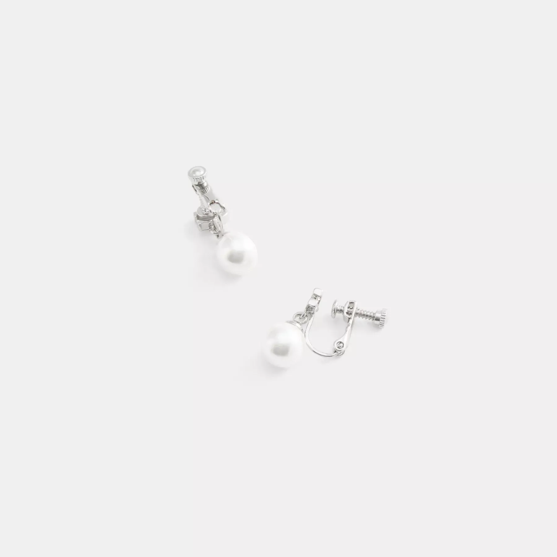 Signature Pearl Drop Clip-On Earrings