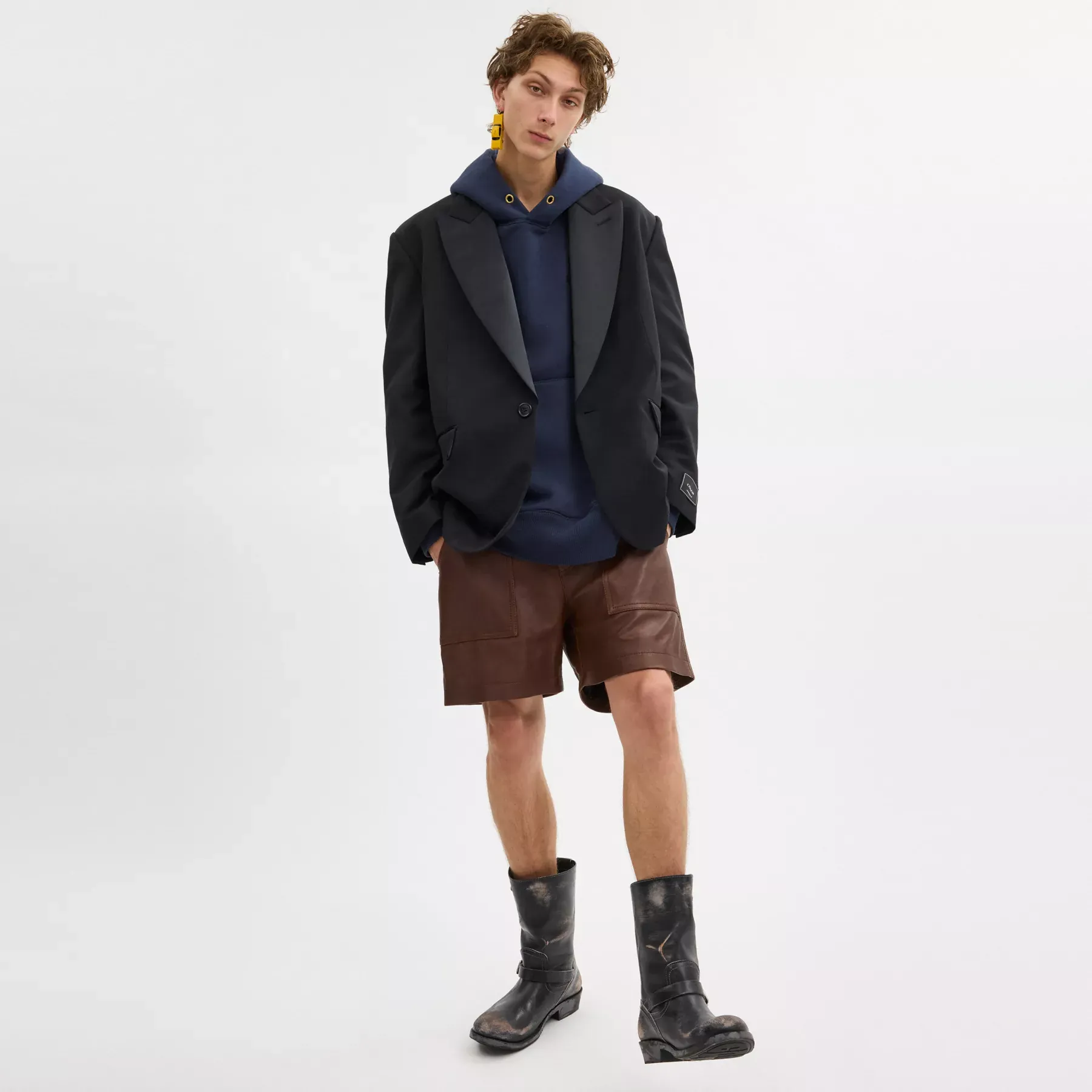 Single Breasted Tuxedo Jacket