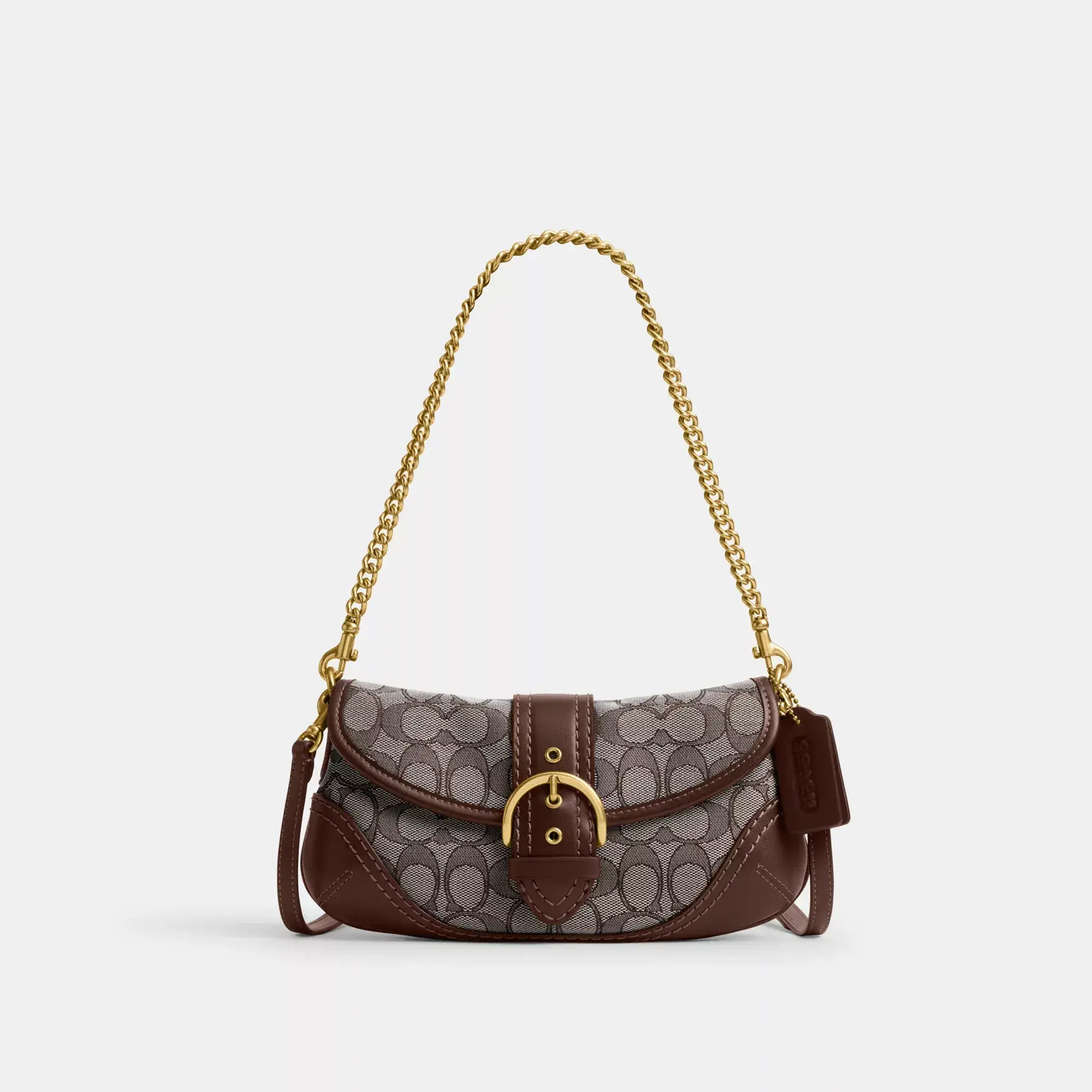 Soho Bag 25 In Signature Jacquard