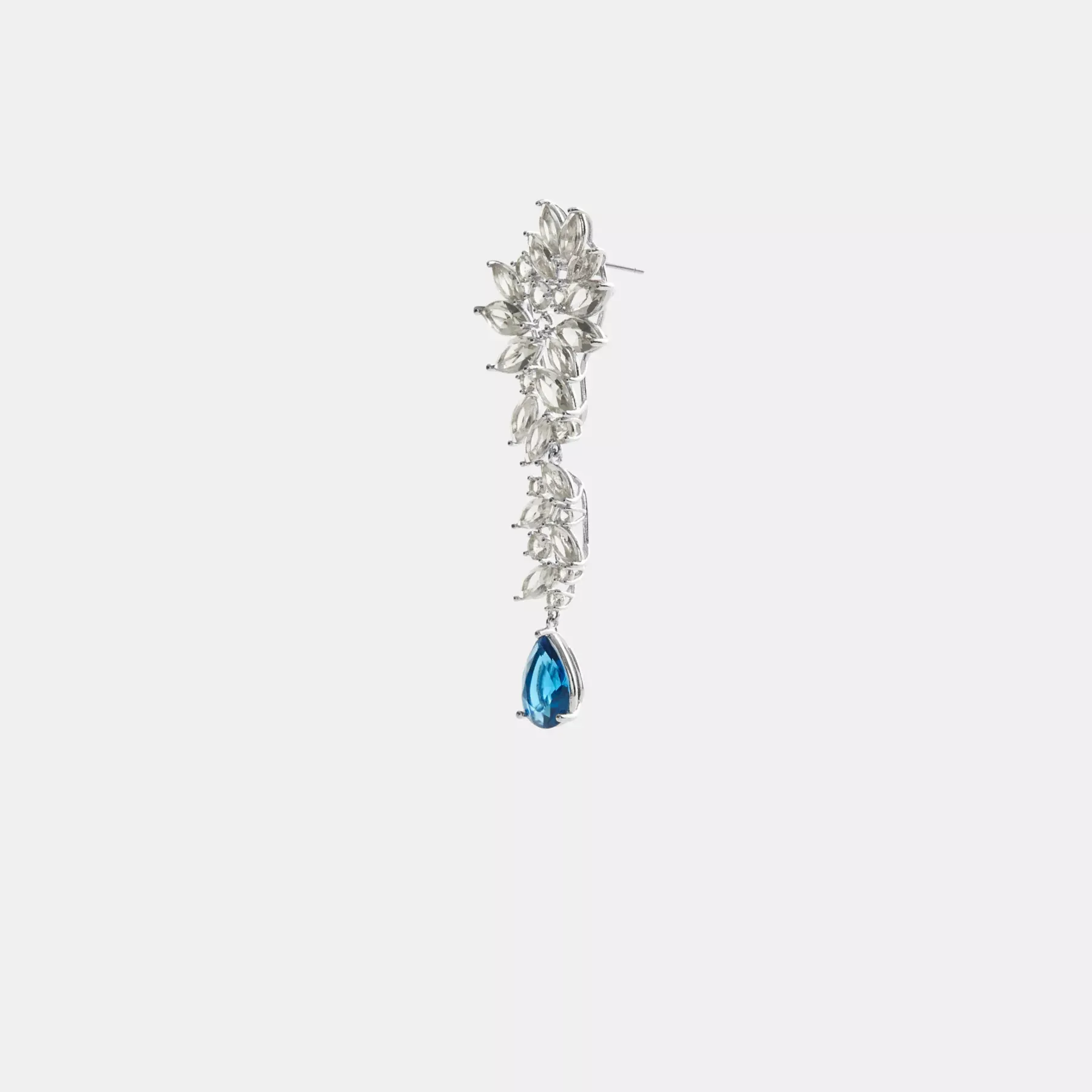 Statement Crystal Single Earring